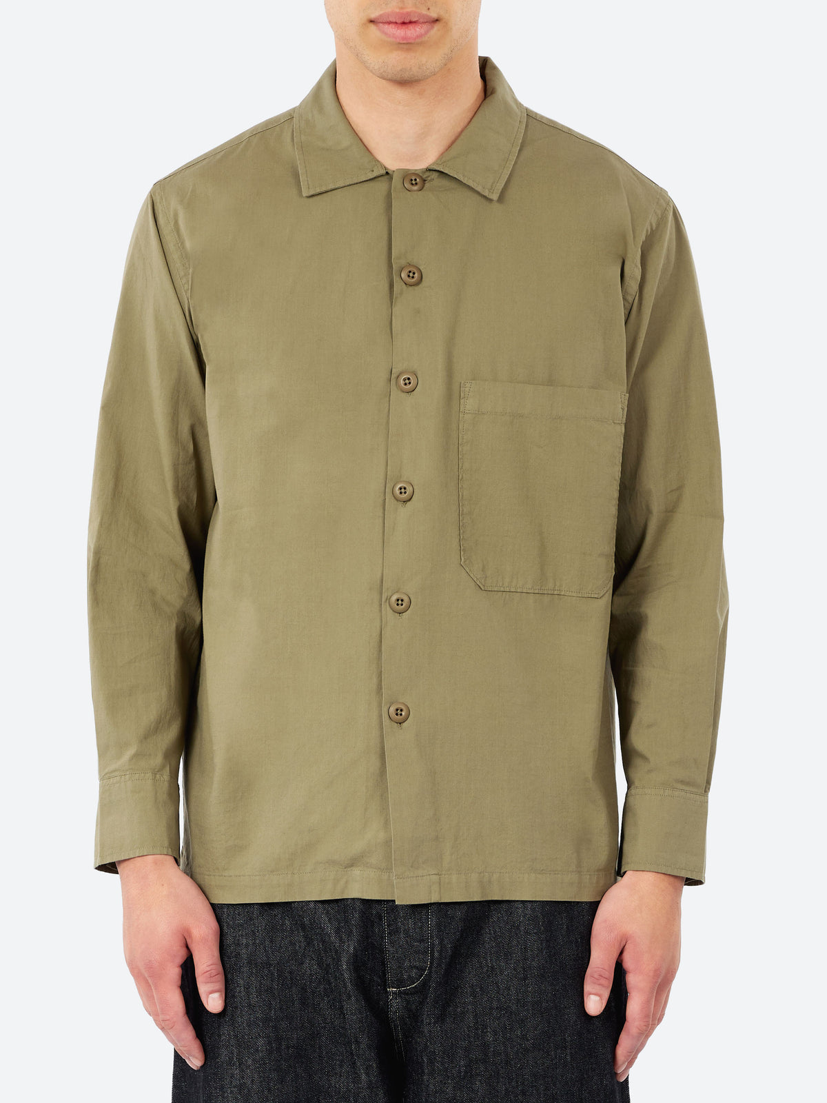 Slub Shirting Fatigue Shirt