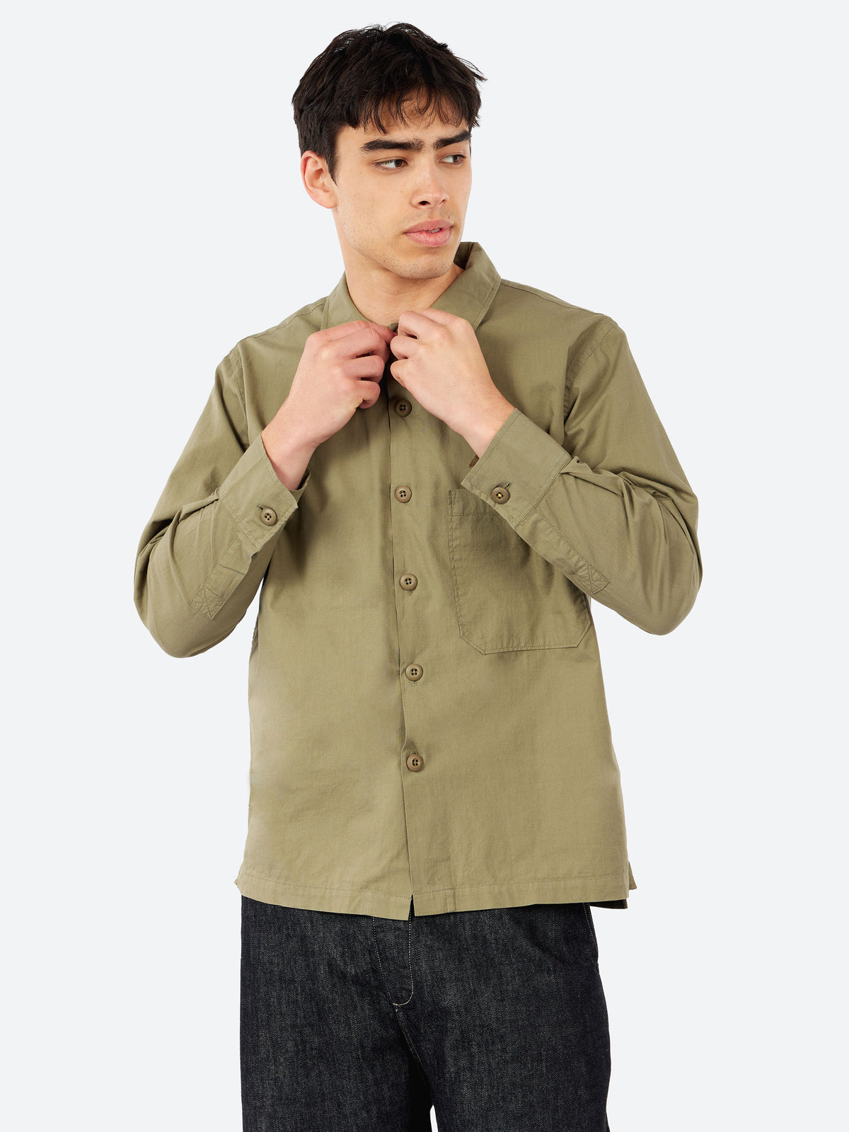 Slub Shirting Fatigue Shirt