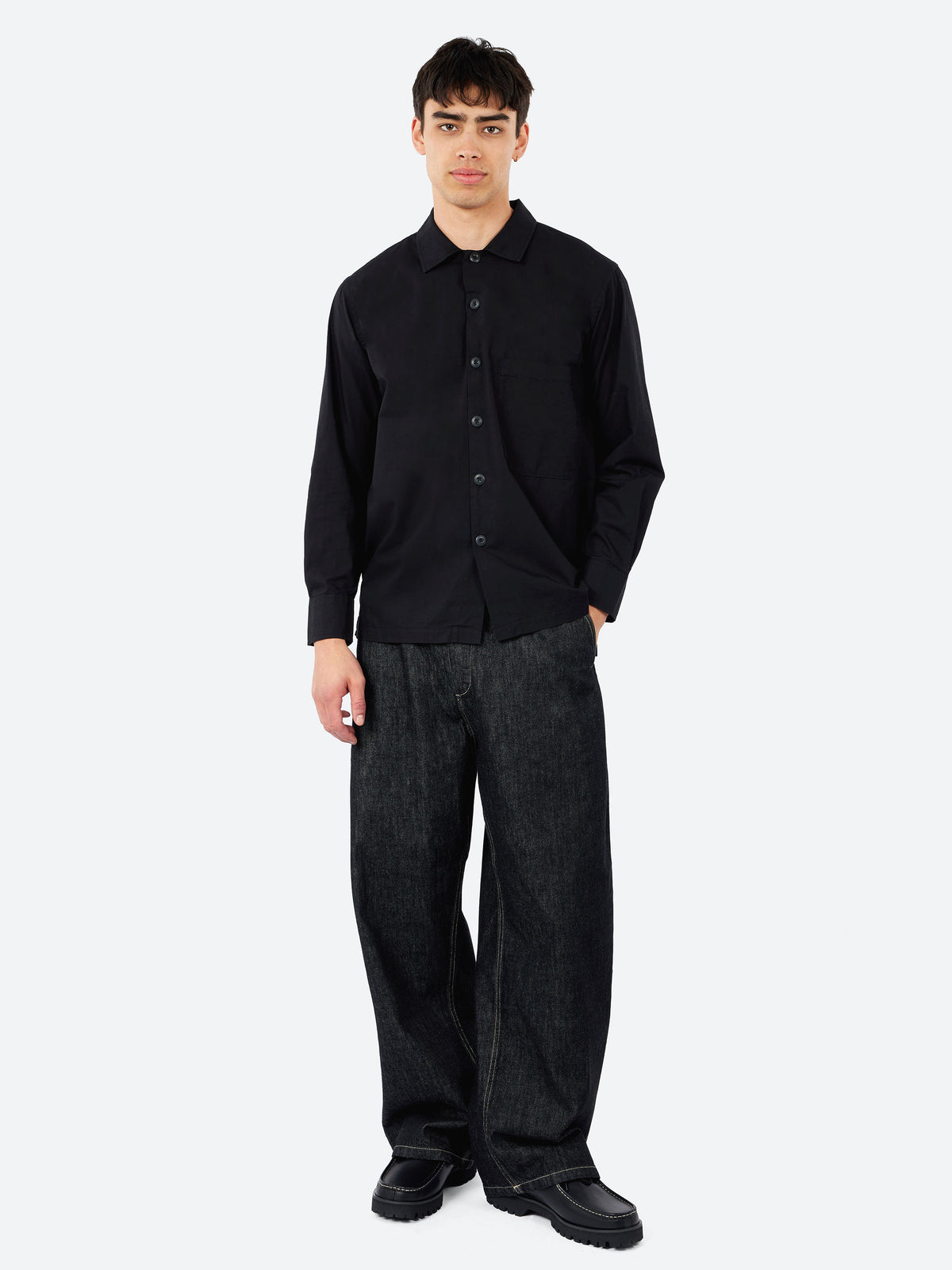Slub Shirting Fatigue Shirt