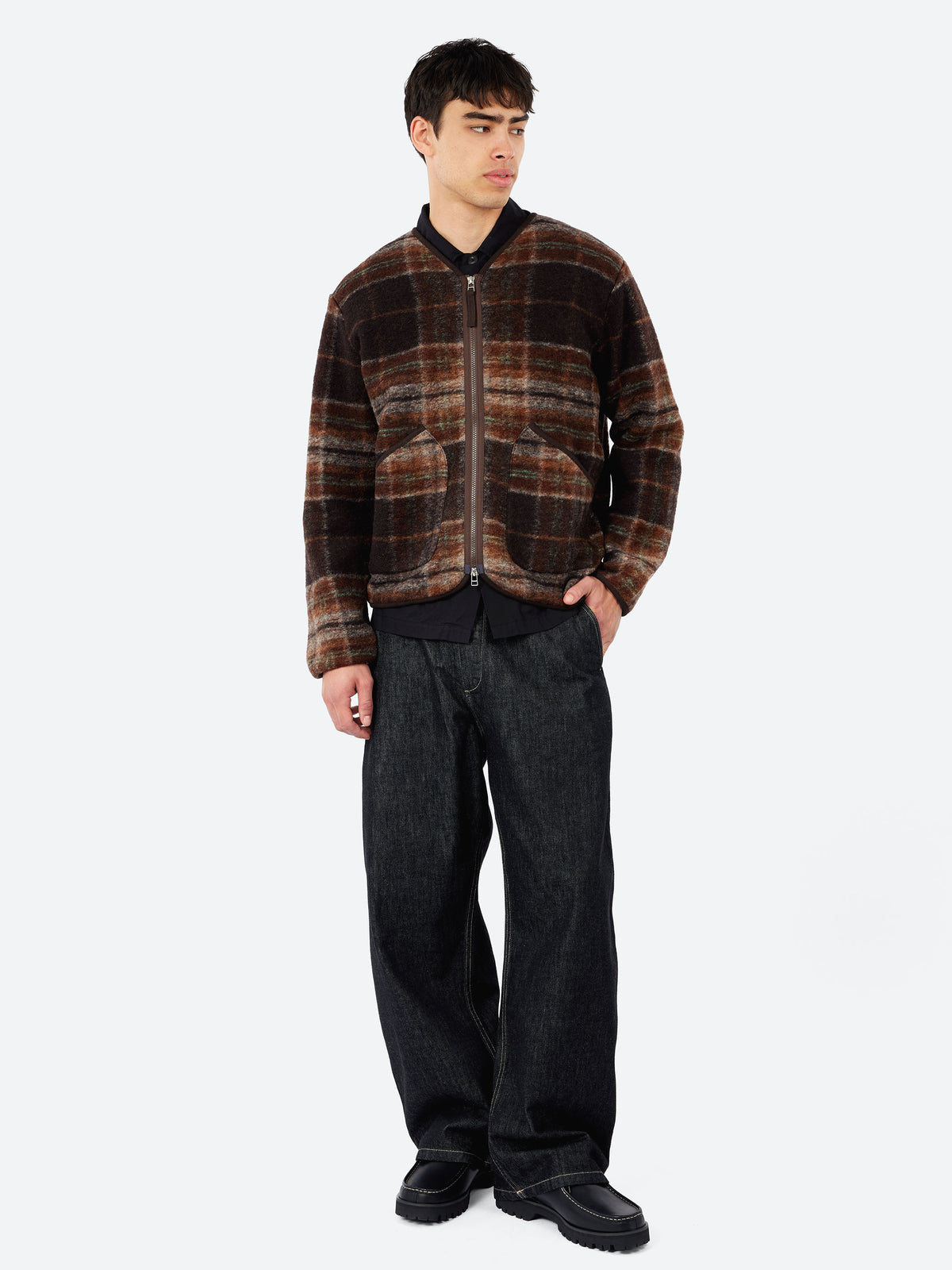 Pino Wool Fleece Military Liner Jacket