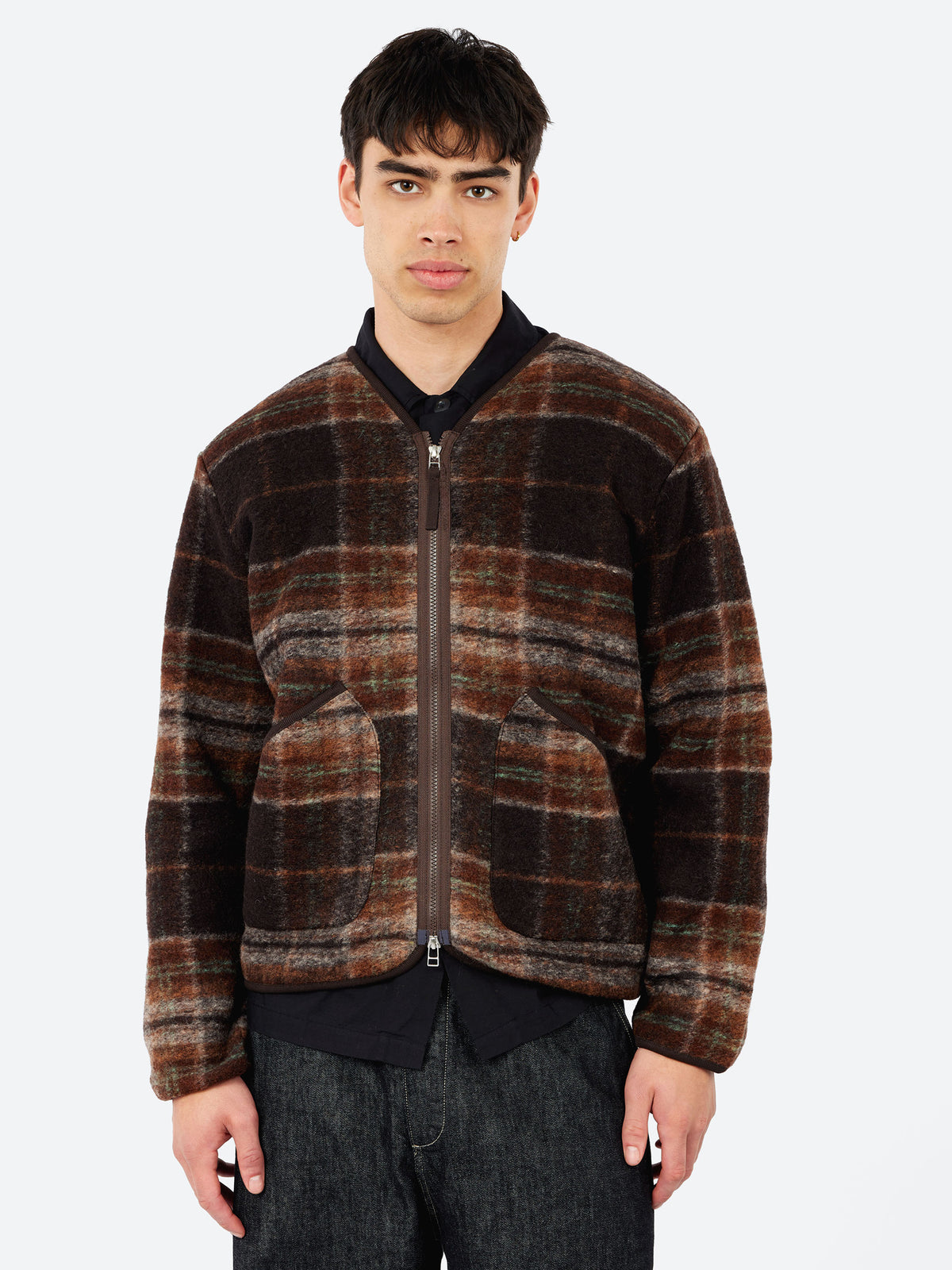 Pino Wool Fleece Military Liner Jacket