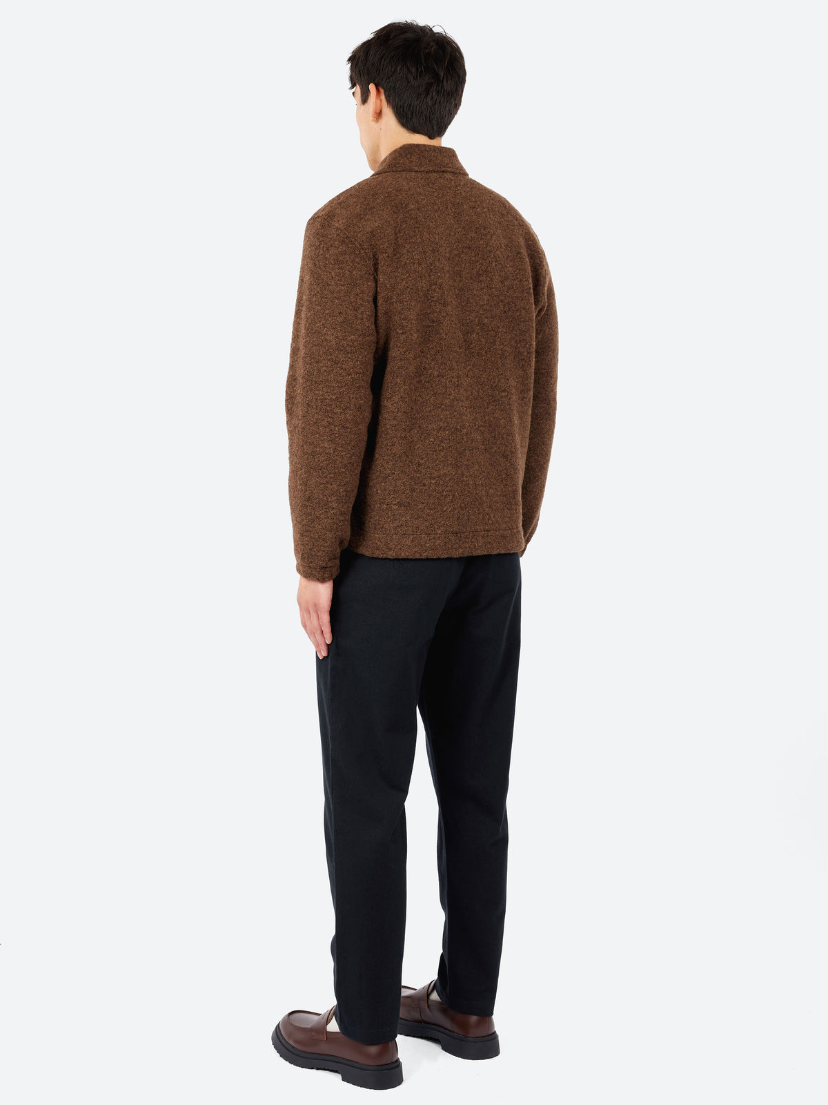 Wool Fleece Rams Jacket