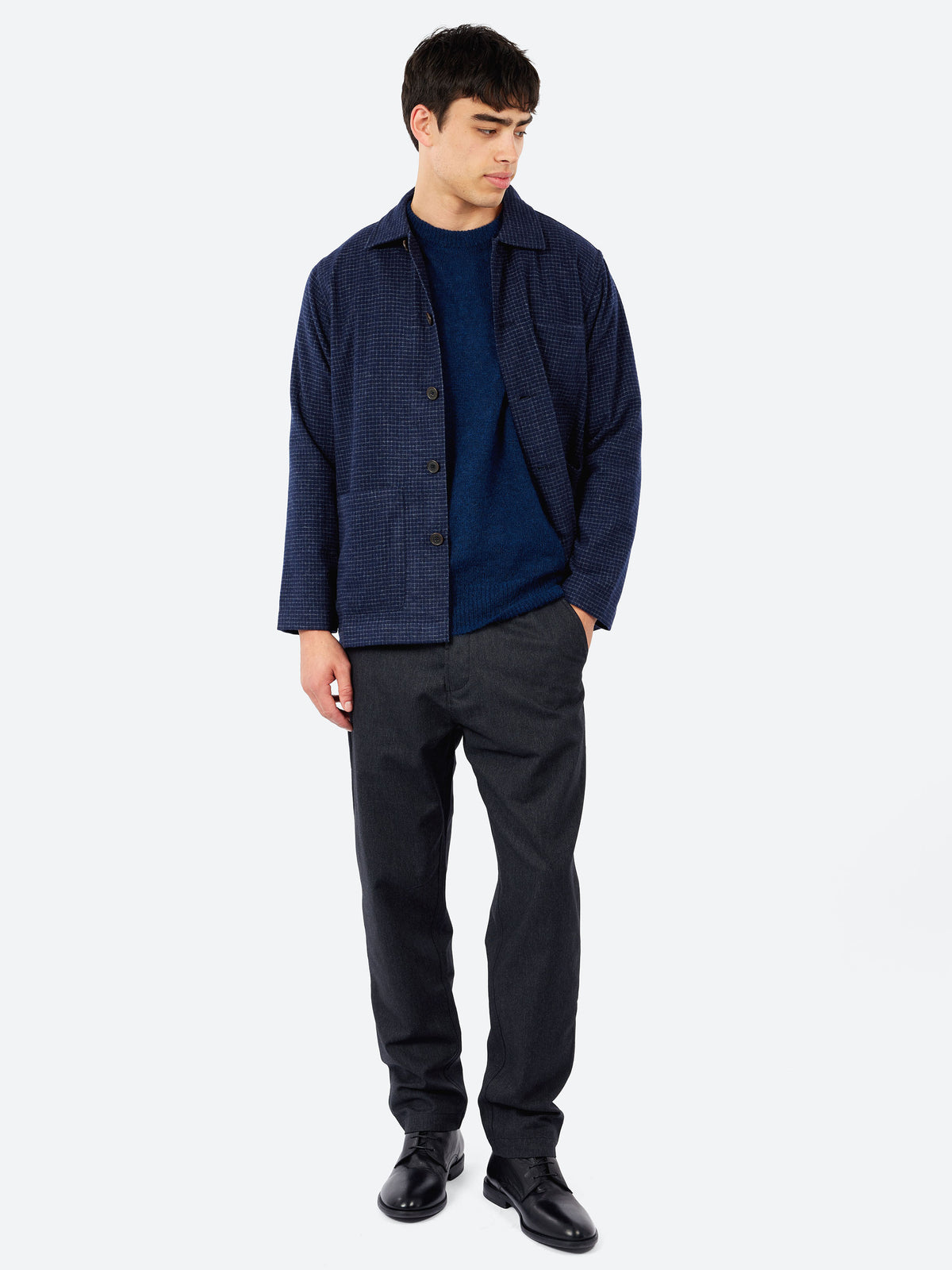 Bobby Wool Mix Bakers Overshirt