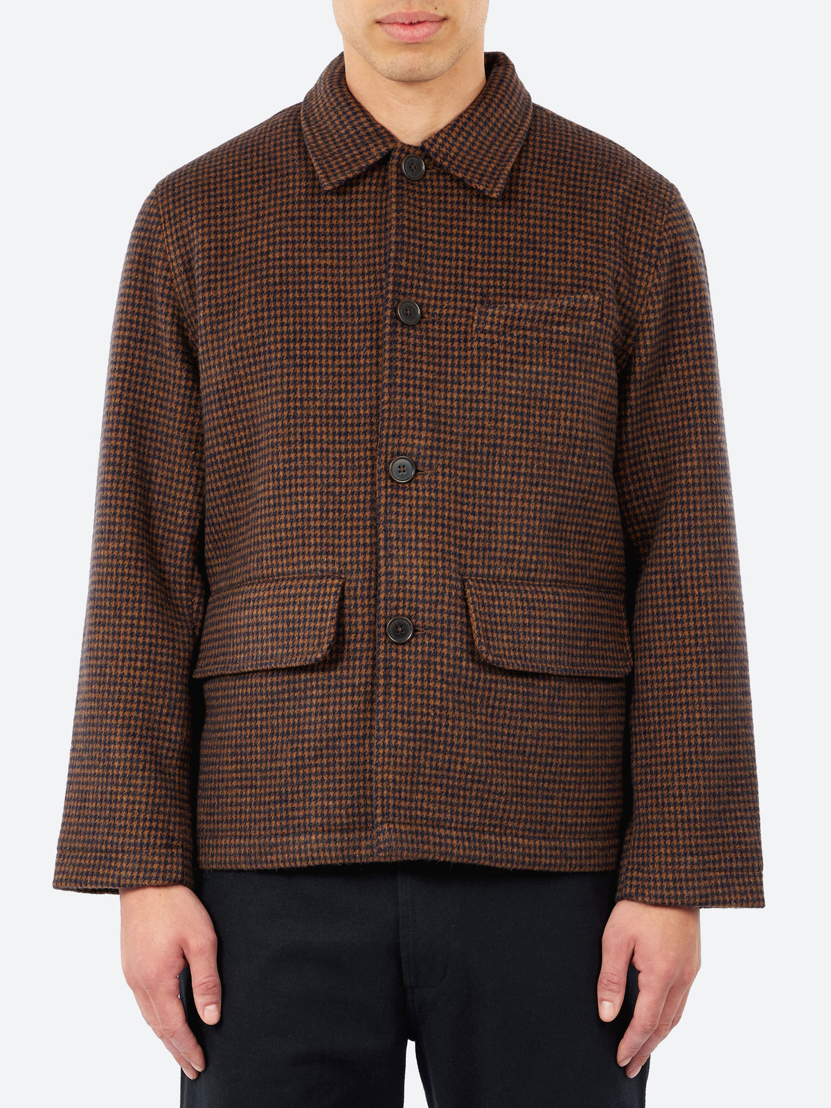 Wool Tweed Mix Franck Jacket