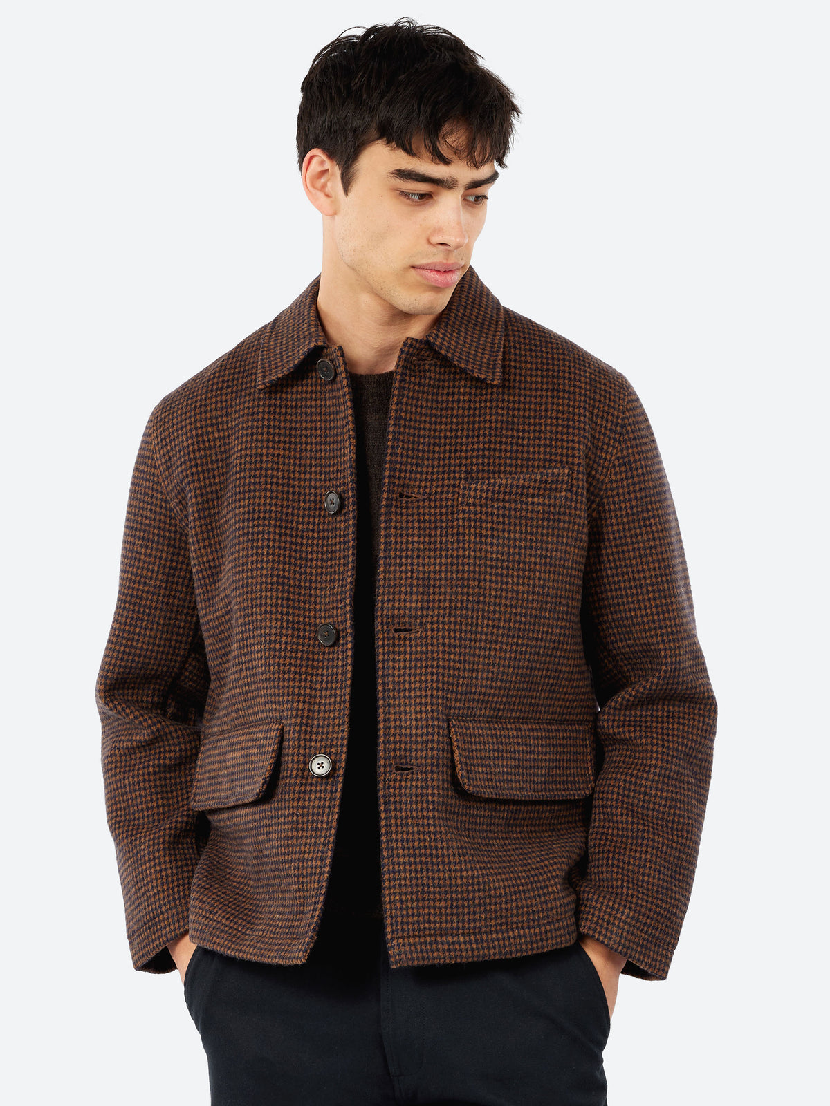Wool Tweed Mix Franck Jacket