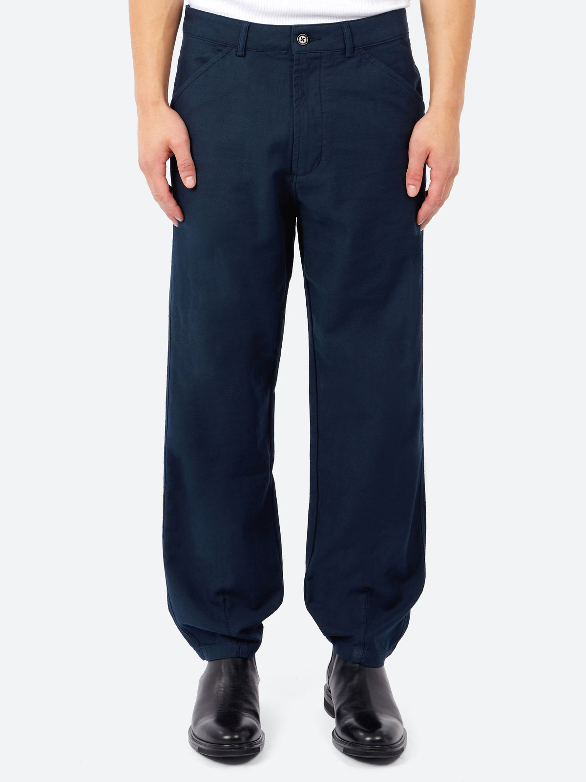 Slub Sateen Utility Pant