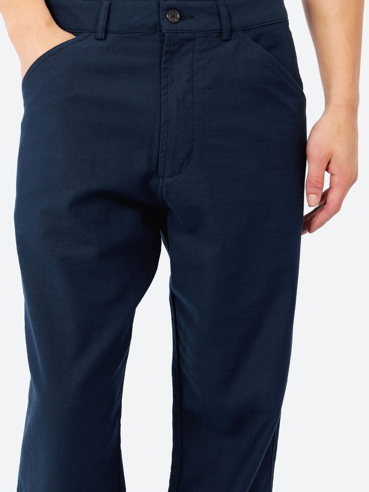 Slub Sateen Utility Pant