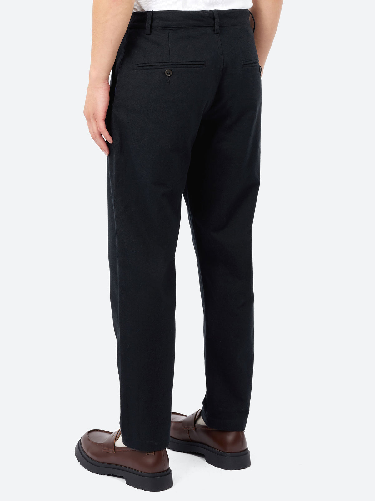 Brushed Moleskin Military Chino