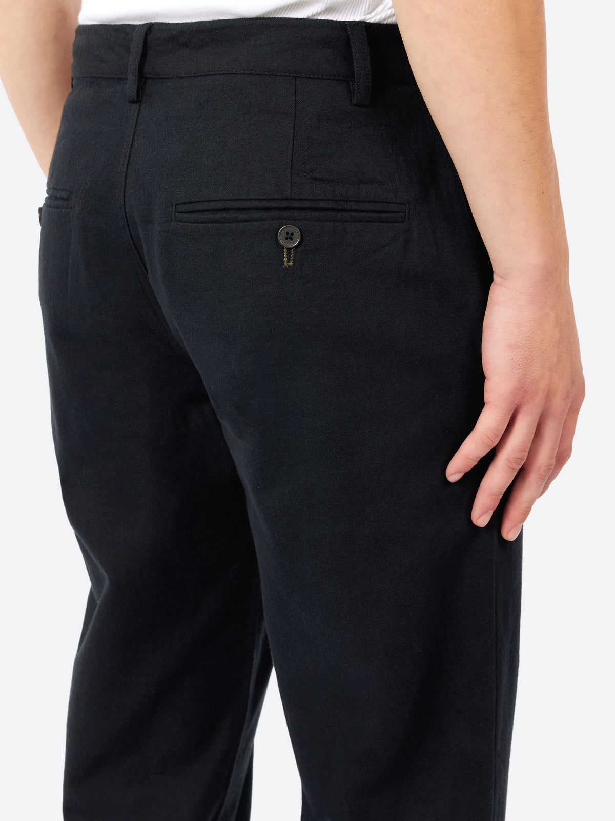 Brushed Moleskin Military Chino