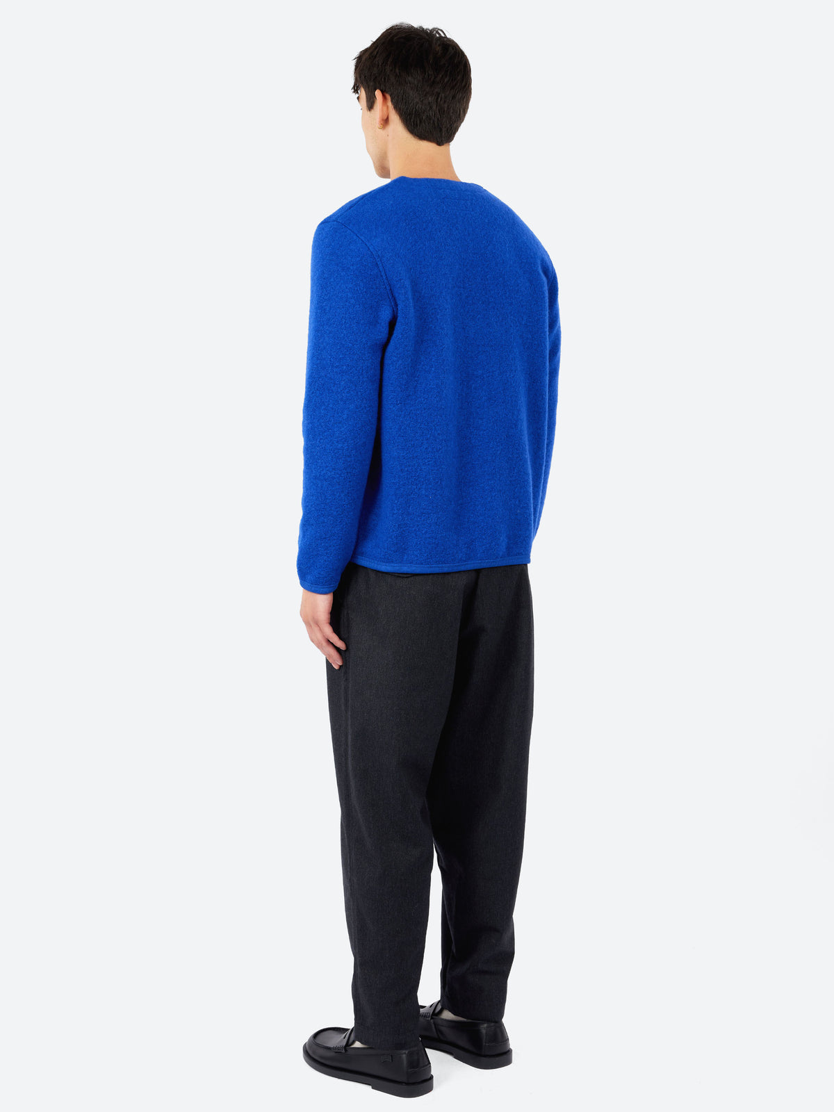 Wool Fleece Cardigan