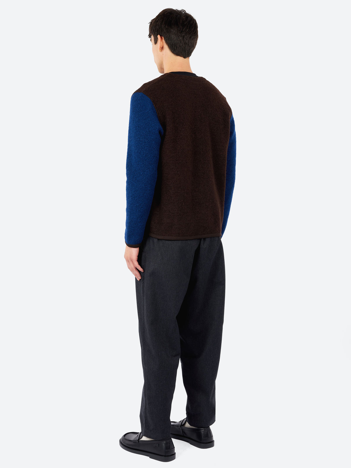 Wool Fleece Cardigan