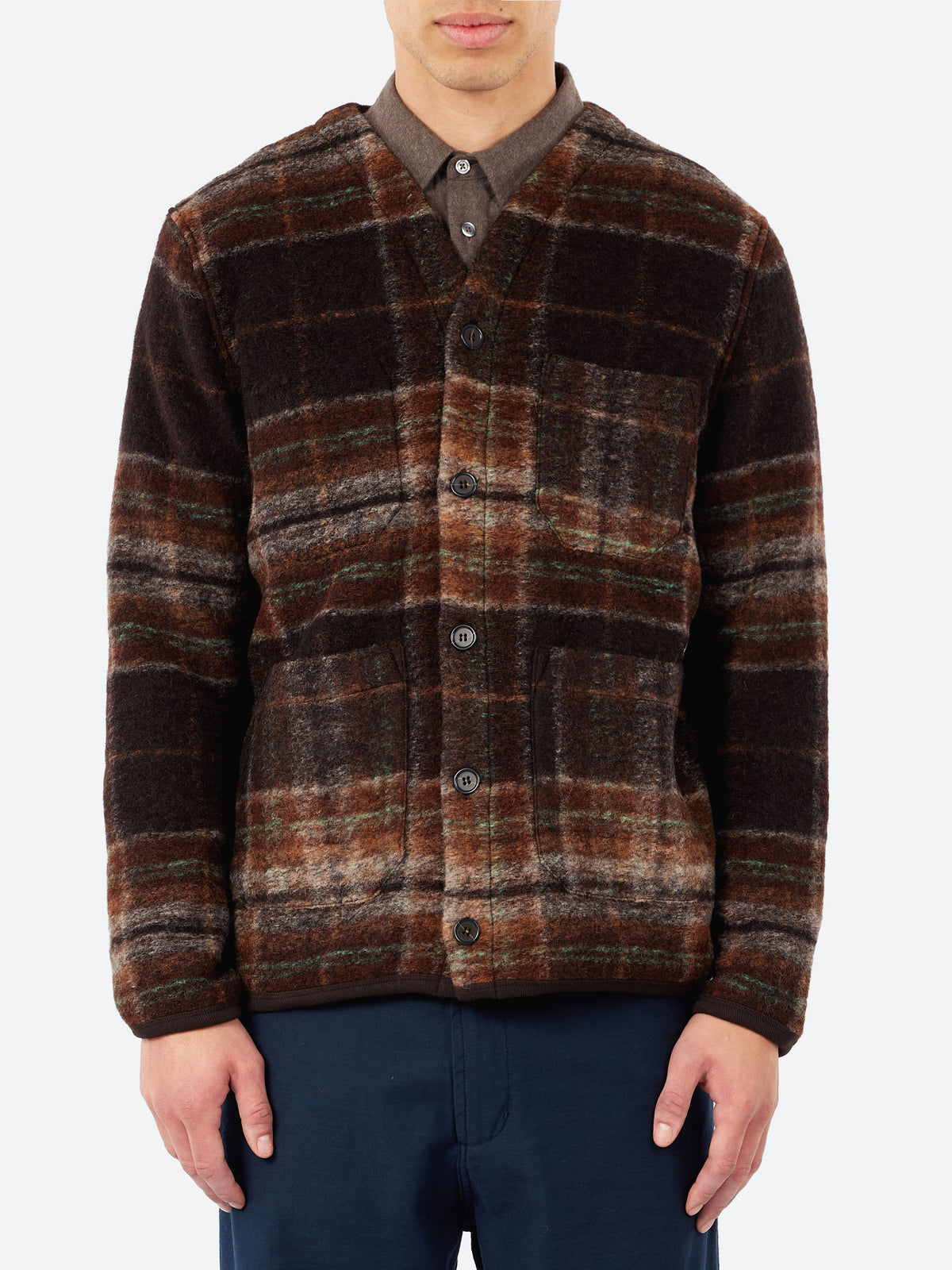 Pino Wool Fleece Cardigan