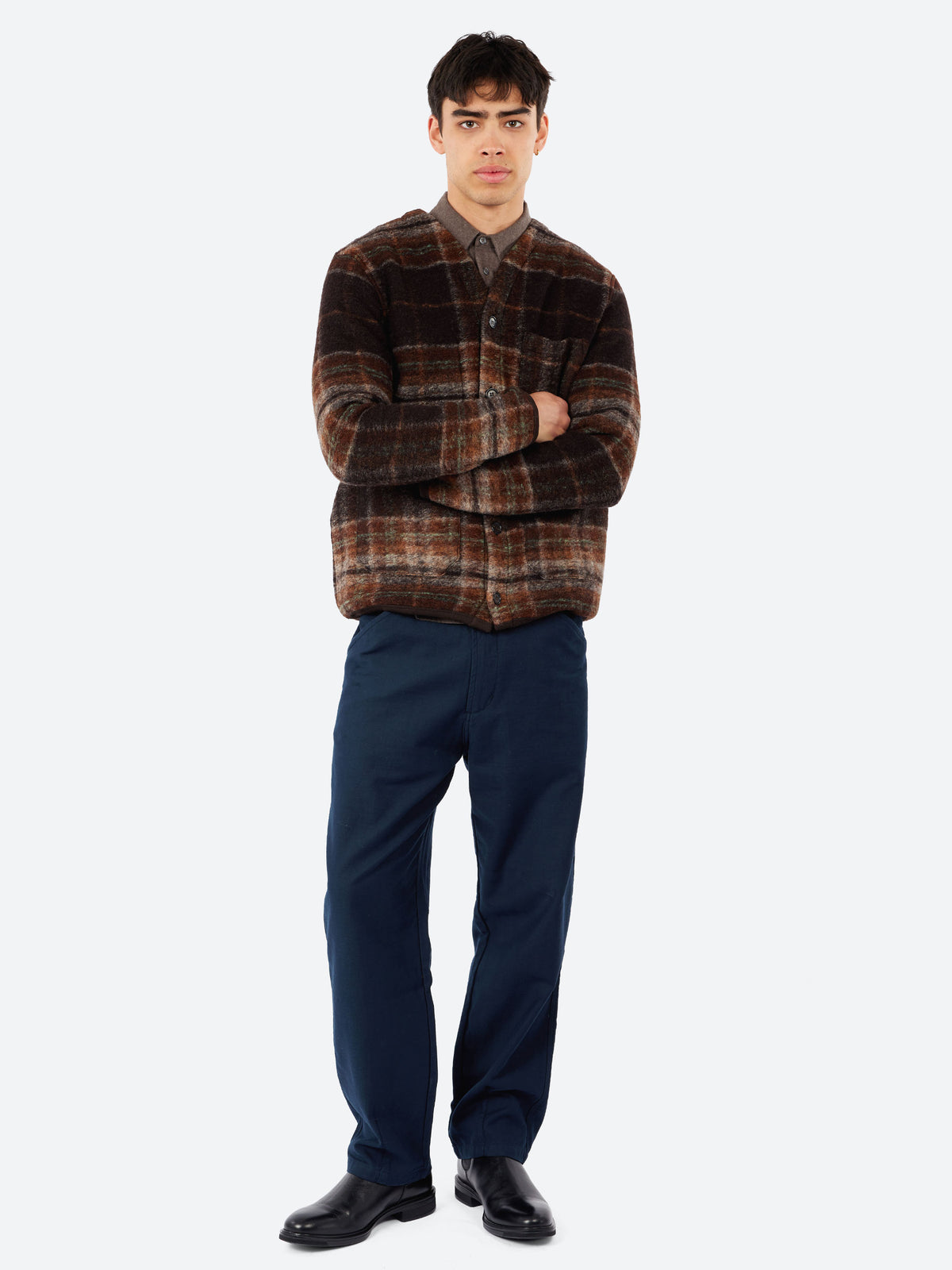 Pino Wool Fleece Cardigan