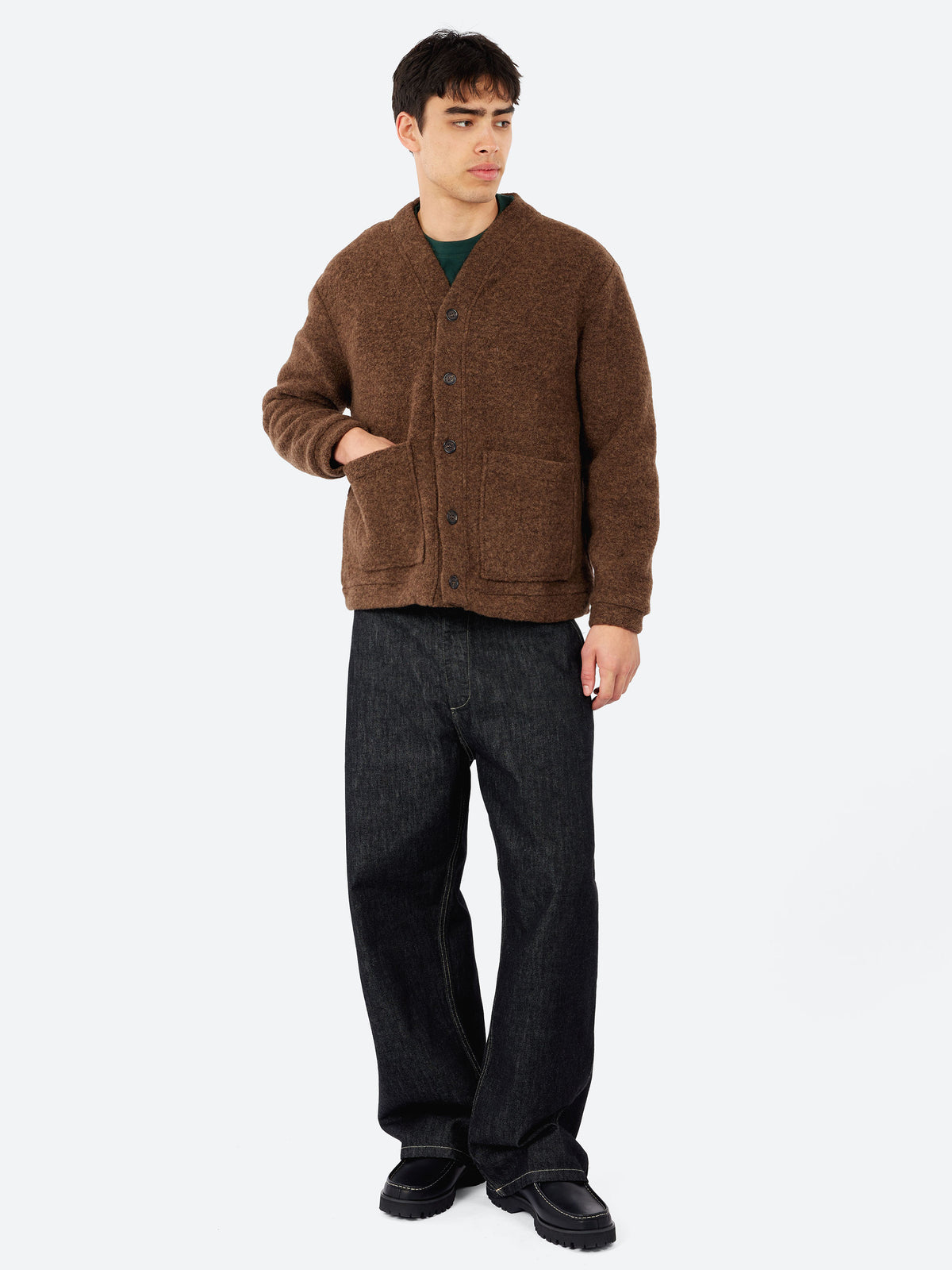 Wool Fleece Advance Cardigan