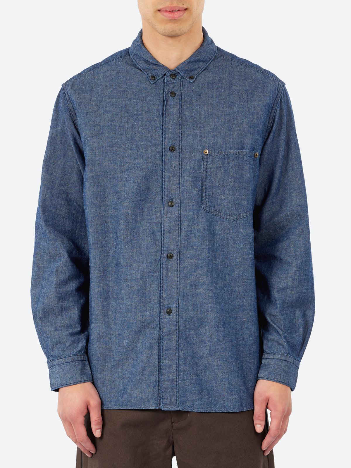 Indigo Chambray Shirt