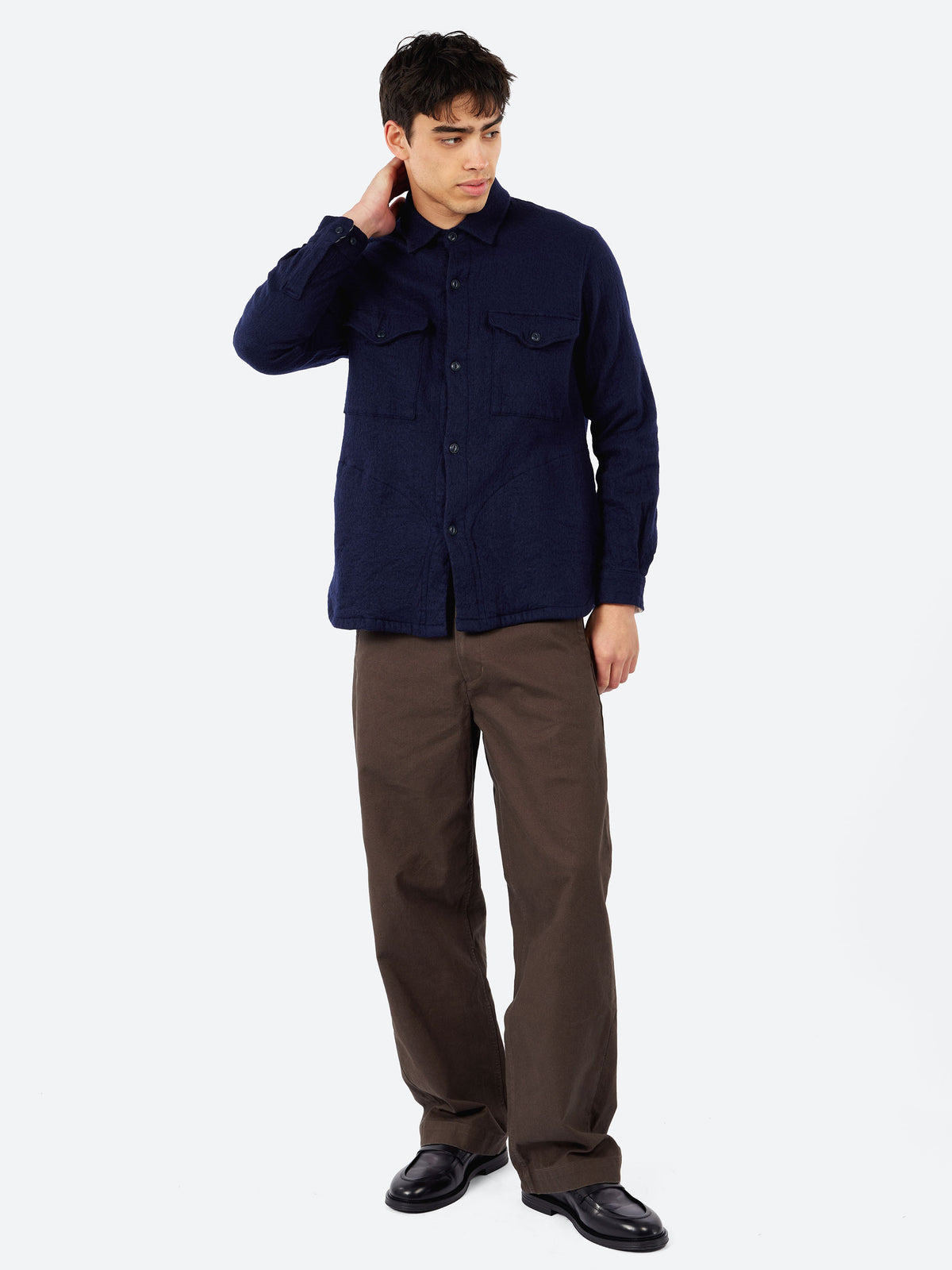 Twill Washed Work Shirt