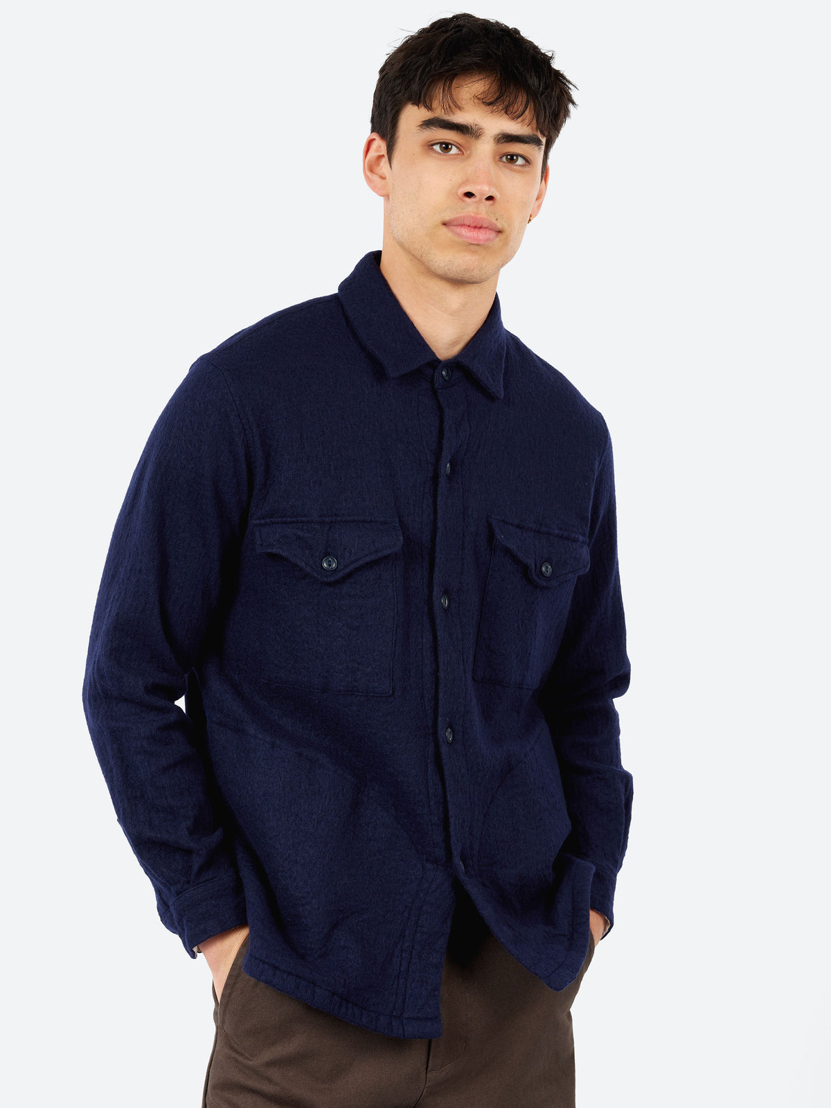 Twill Washed Work Shirt