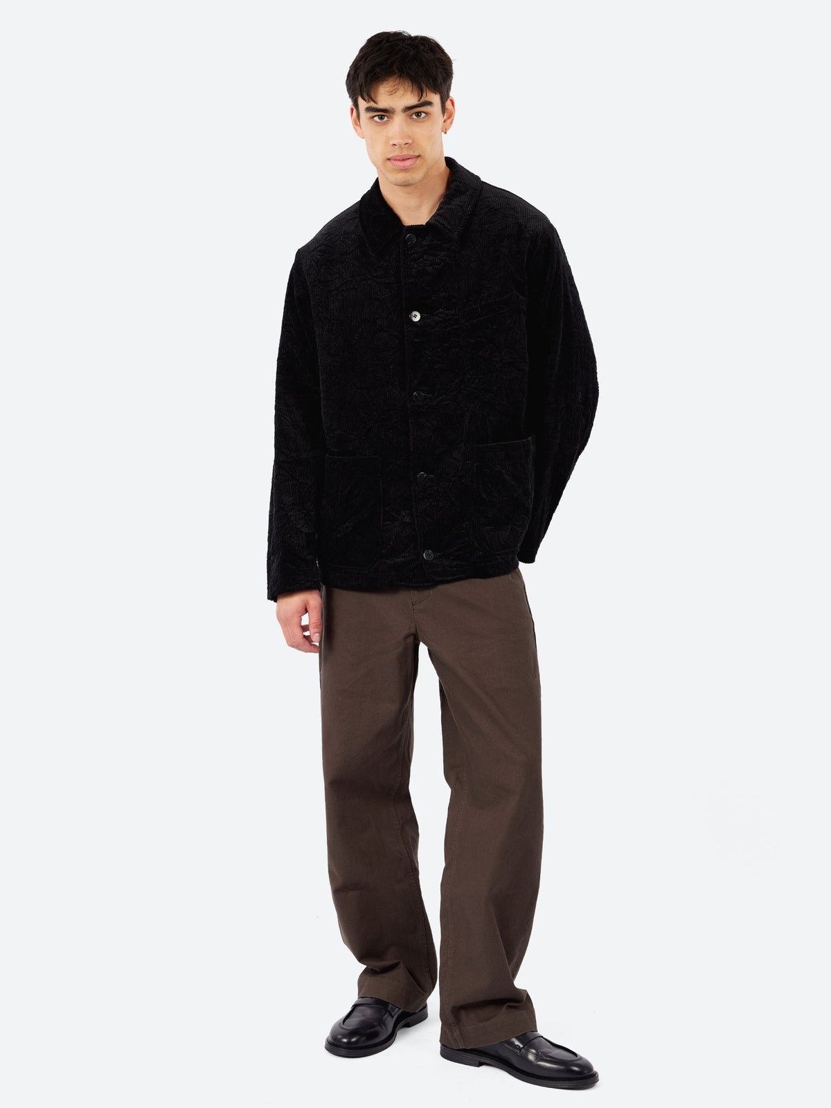8W Corduroy Coverall Short Jacket