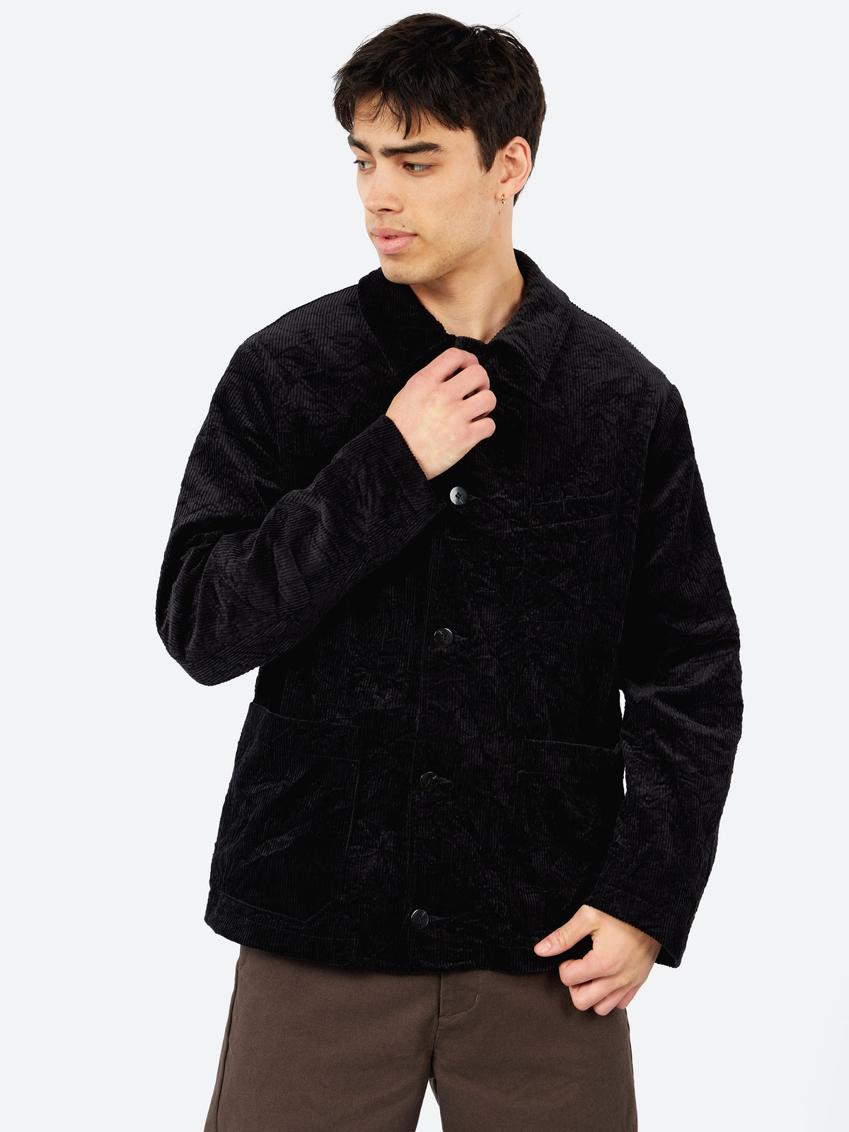 8W Corduroy Coverall Short Jacket