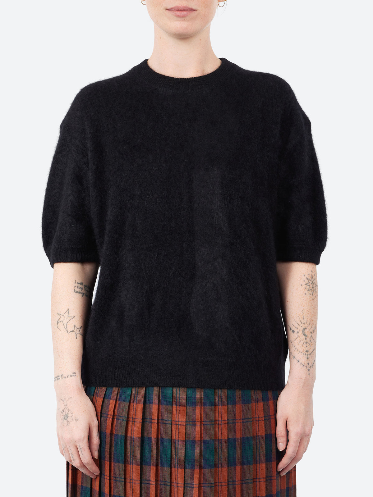 Cashmere Oversized Brushed T-Shirt