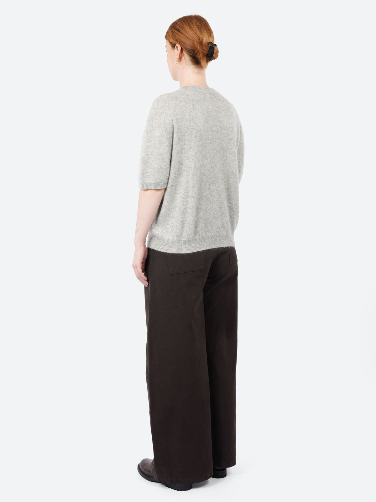 Cashmere Oversized Brushed T-Shirt