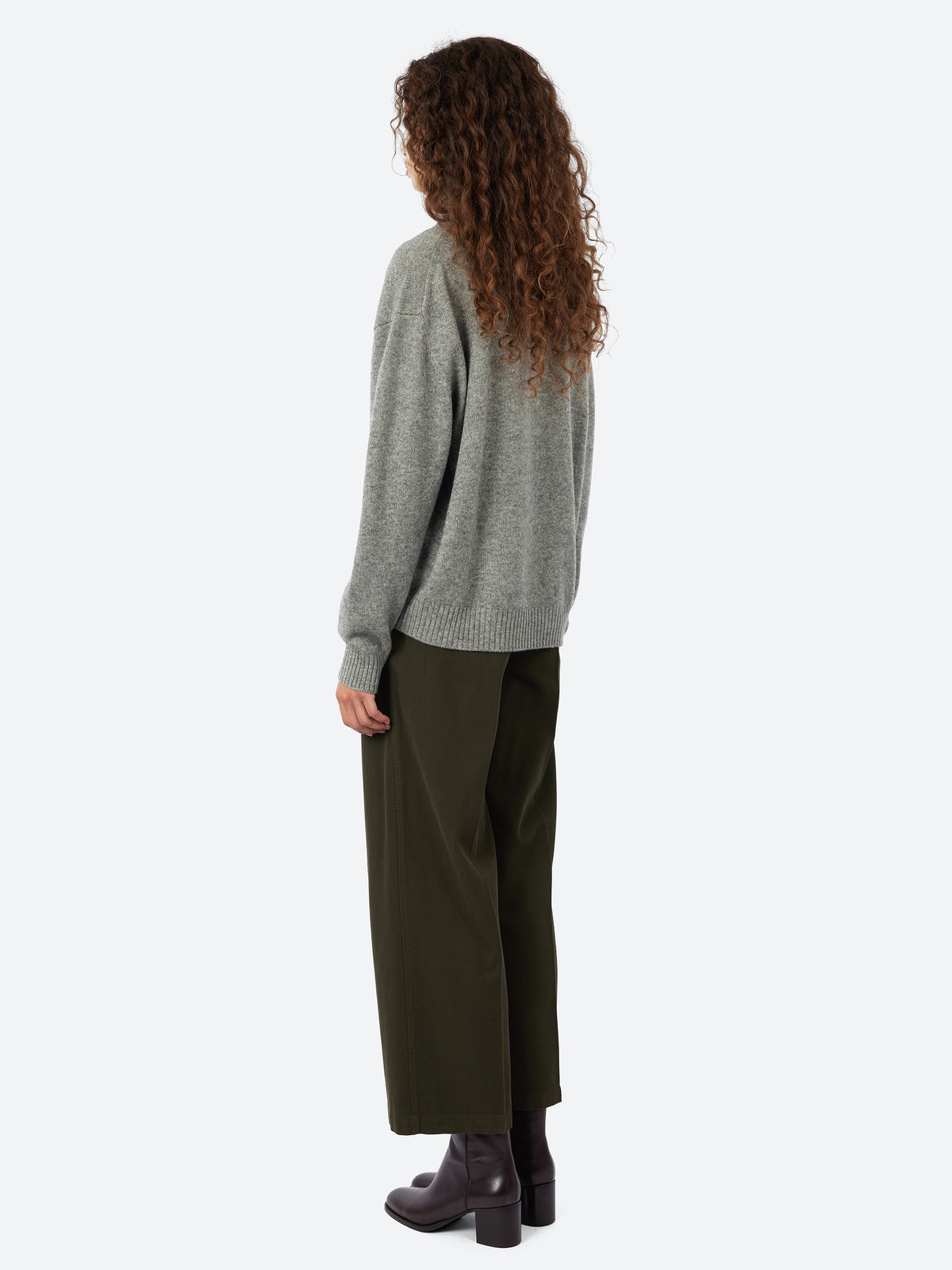 Oversize Roll Collar Sweater