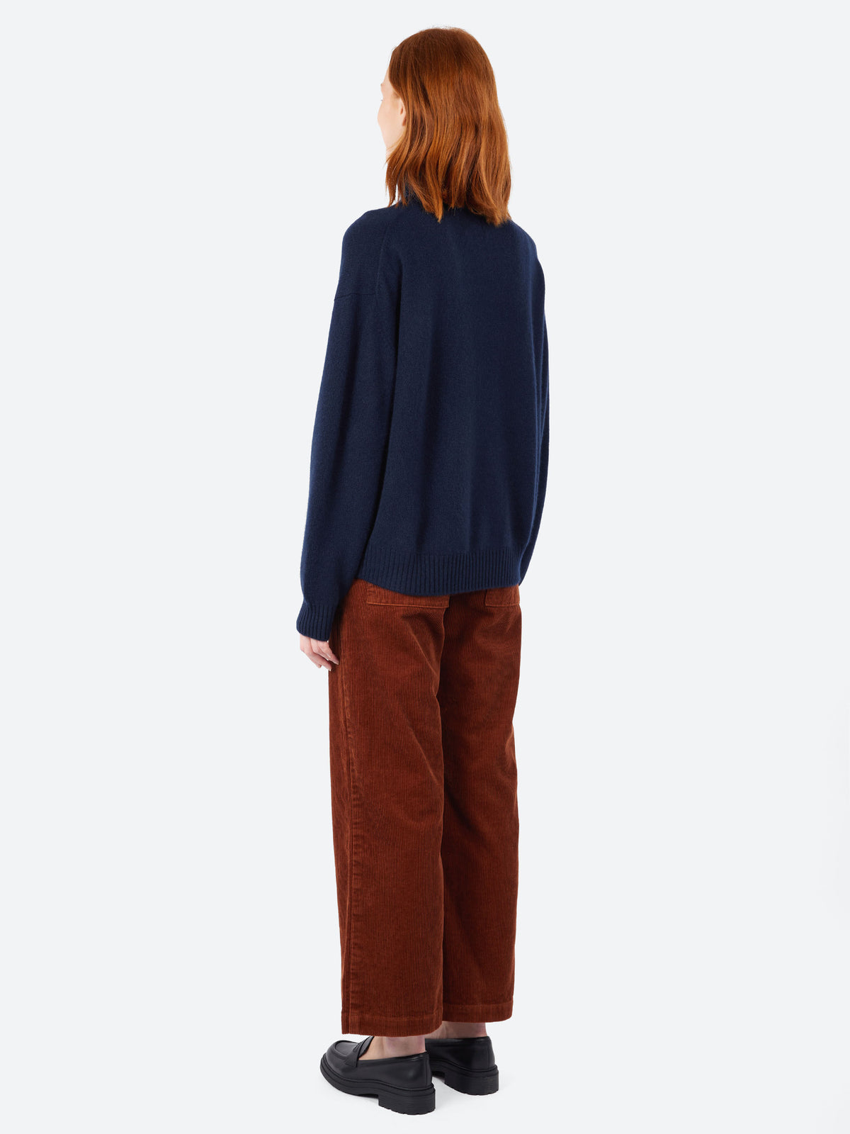Oversize Roll Collar Sweater