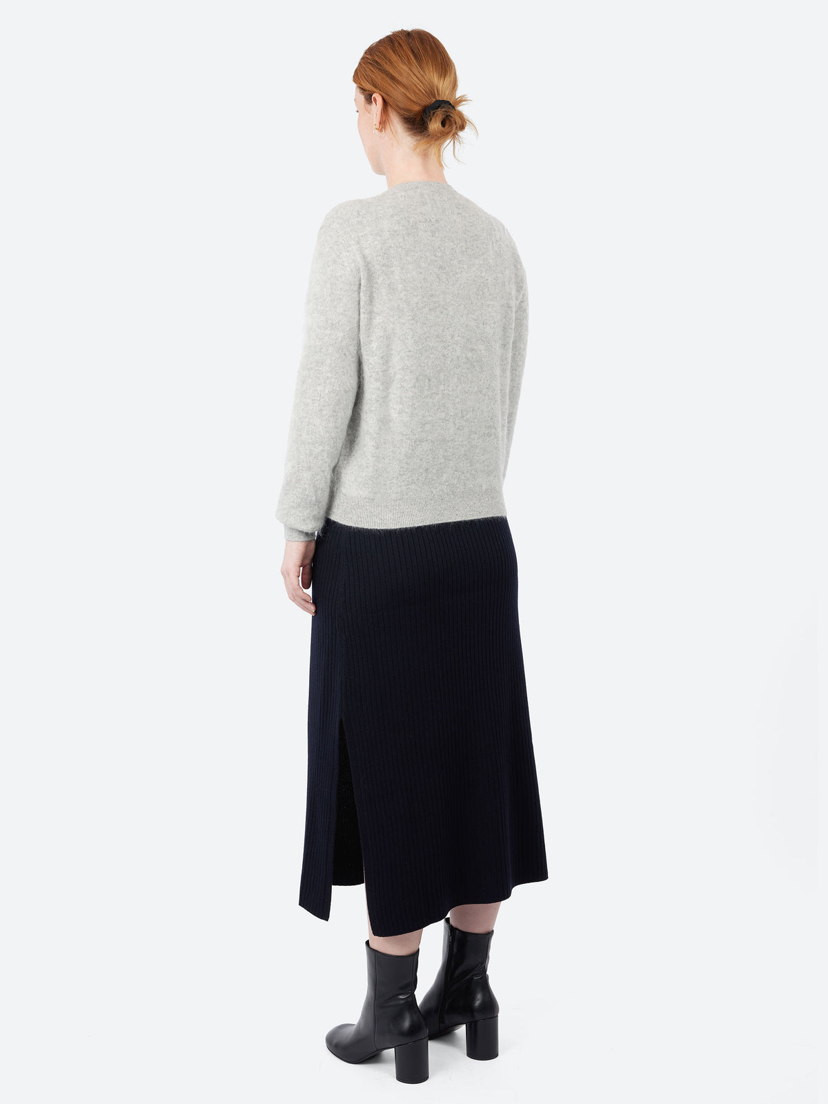 Brushed Crew Cardigan