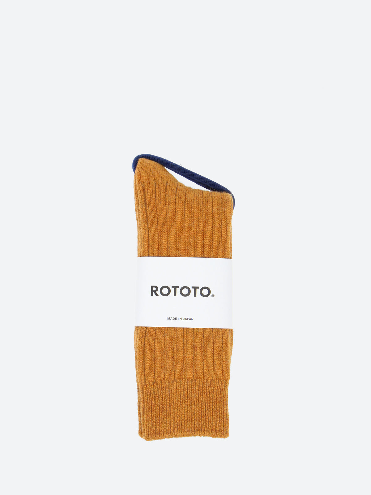 Cotton Wool Ribbed Crew Socks