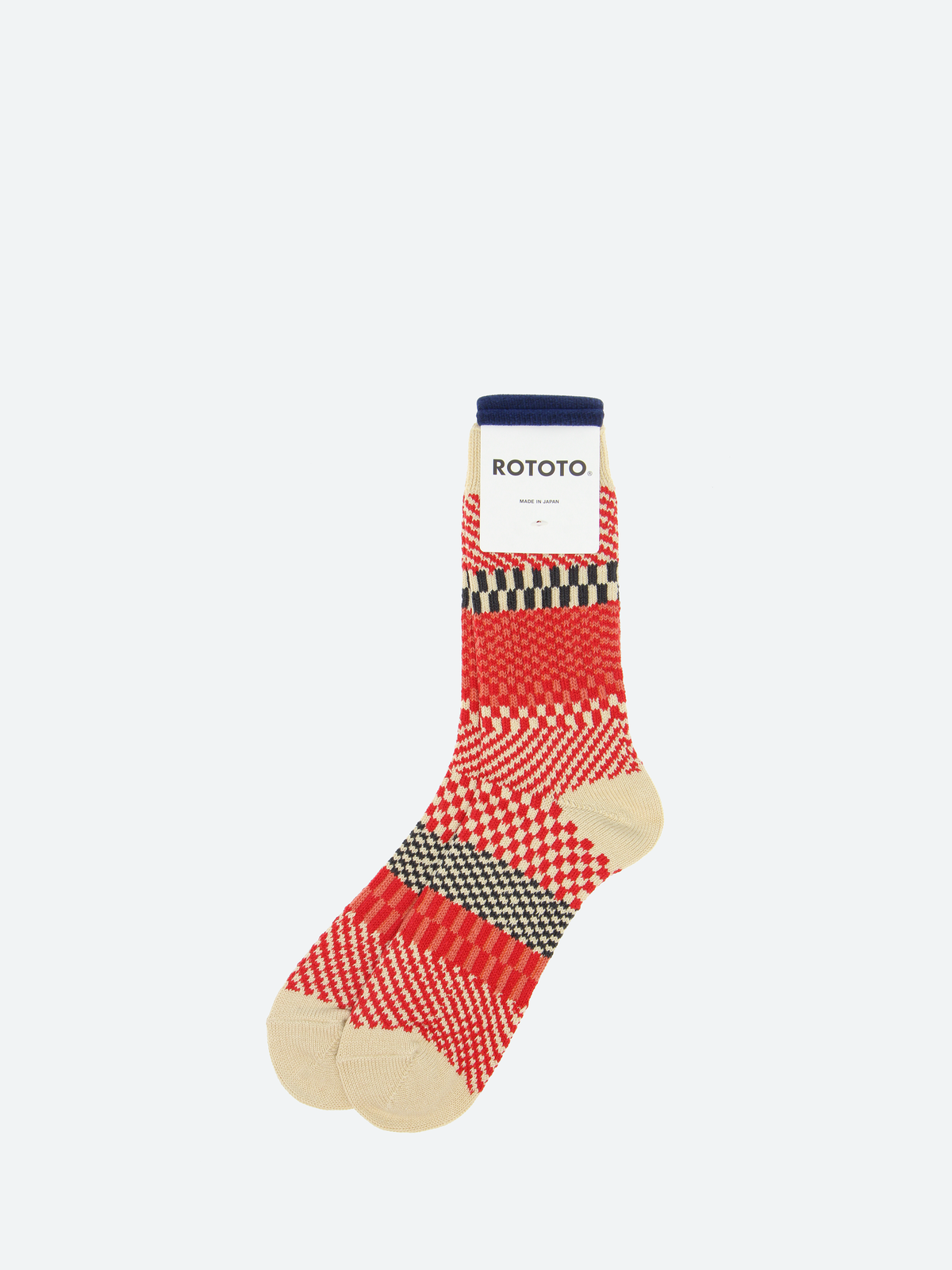 Check & Step Socks