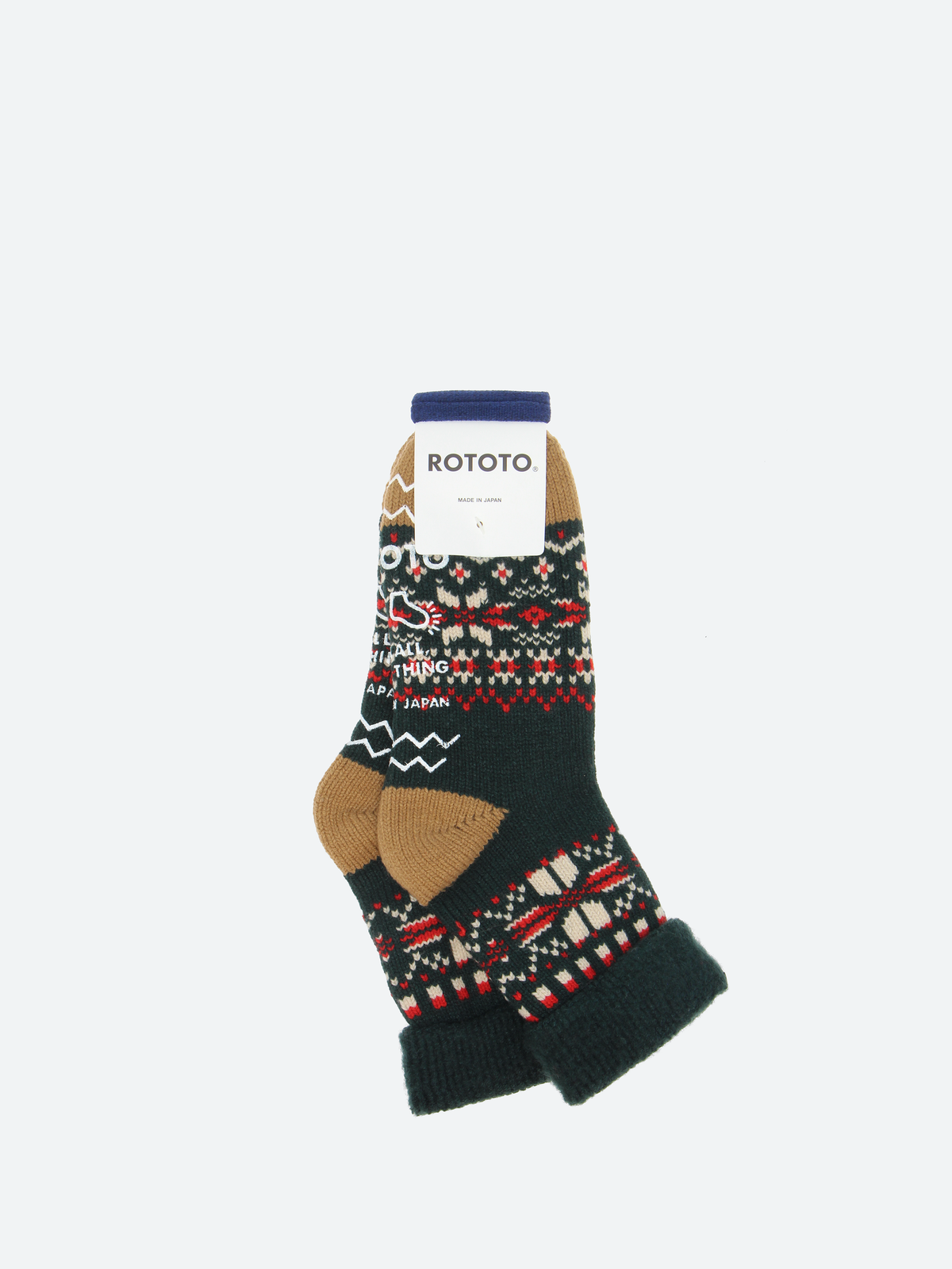 Comfy Room Sock Snow Flake