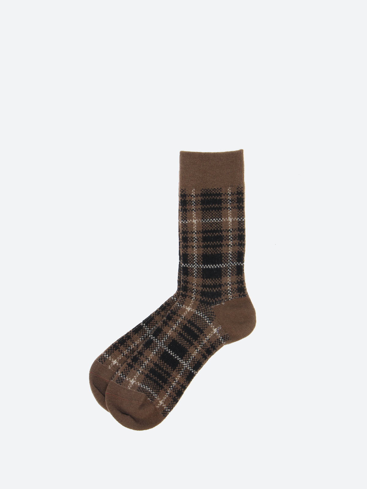 Check Pattern Merino Socks