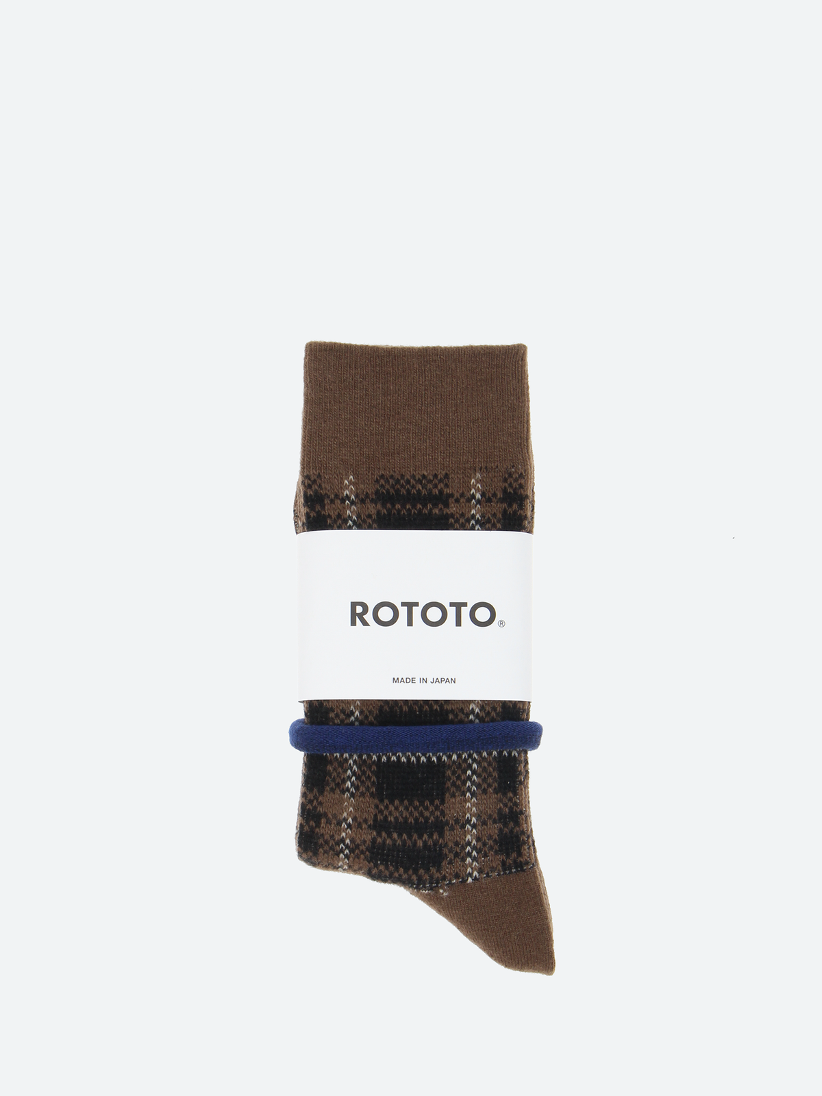 Check Pattern Merino Socks