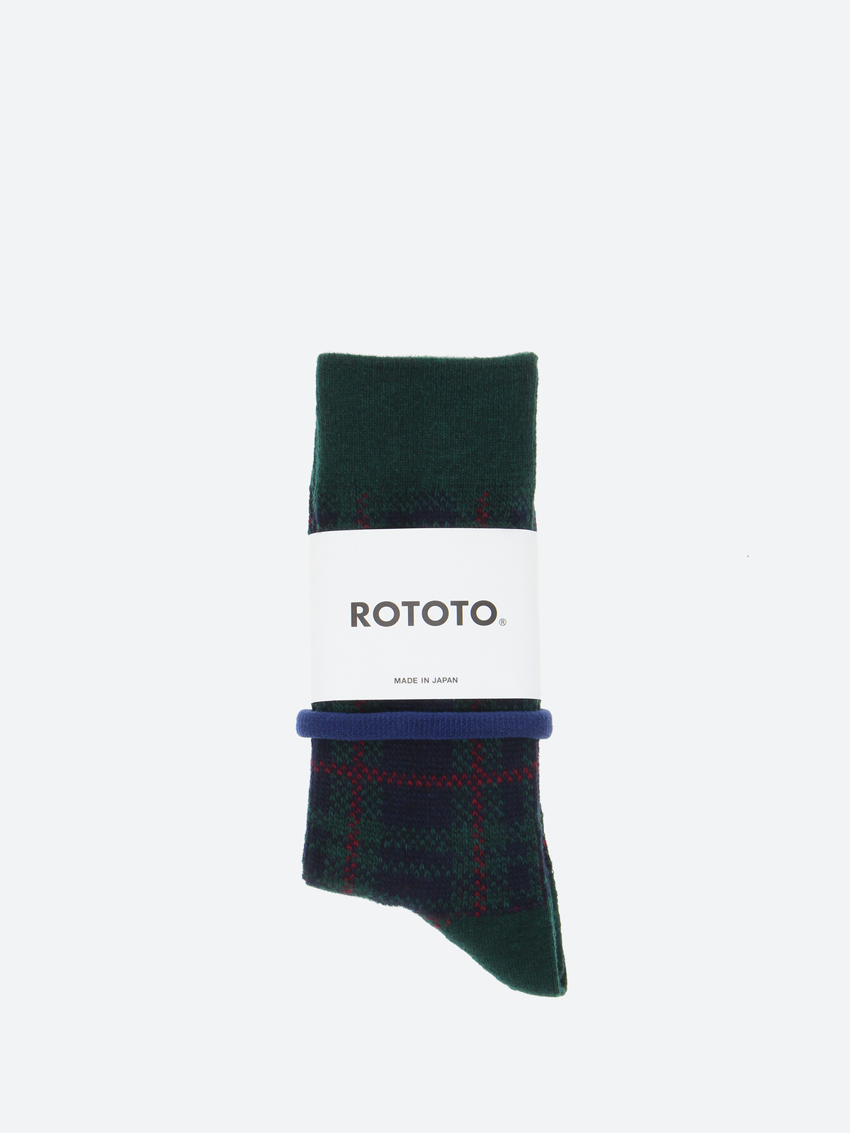 Check Pattern Merino Socks
