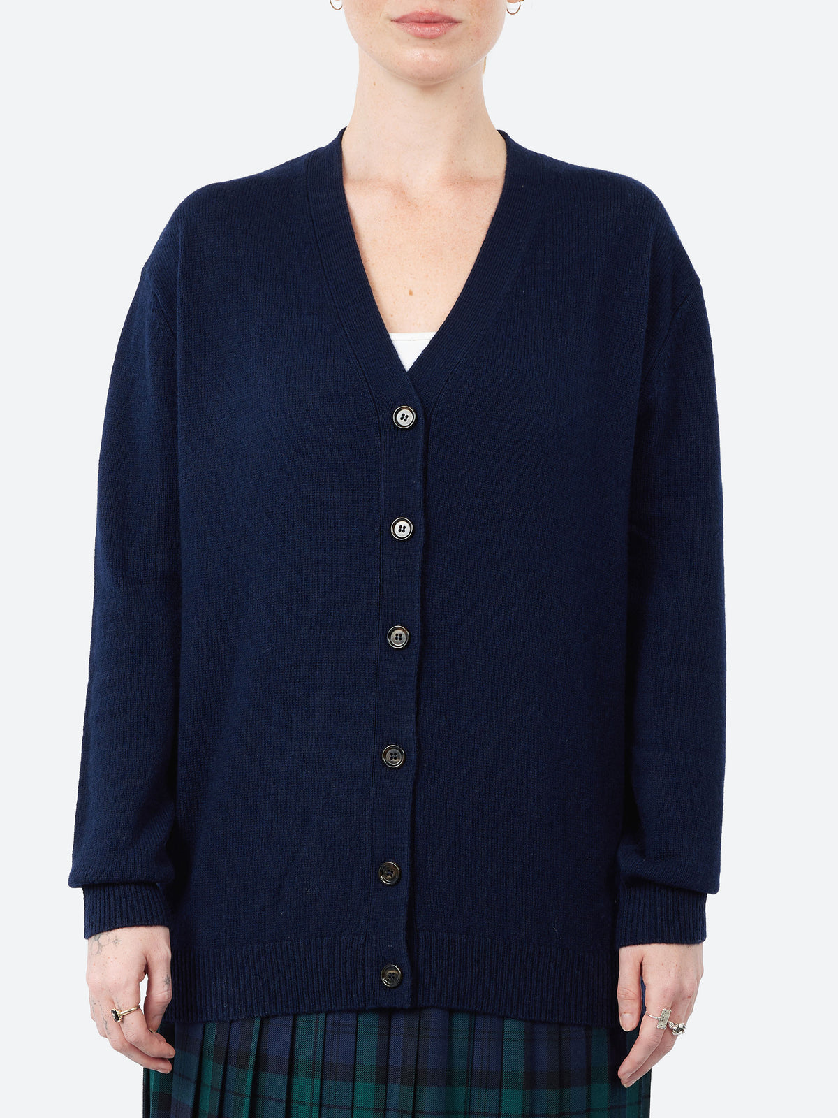 Wool, Cashmere and Yak Cardigan