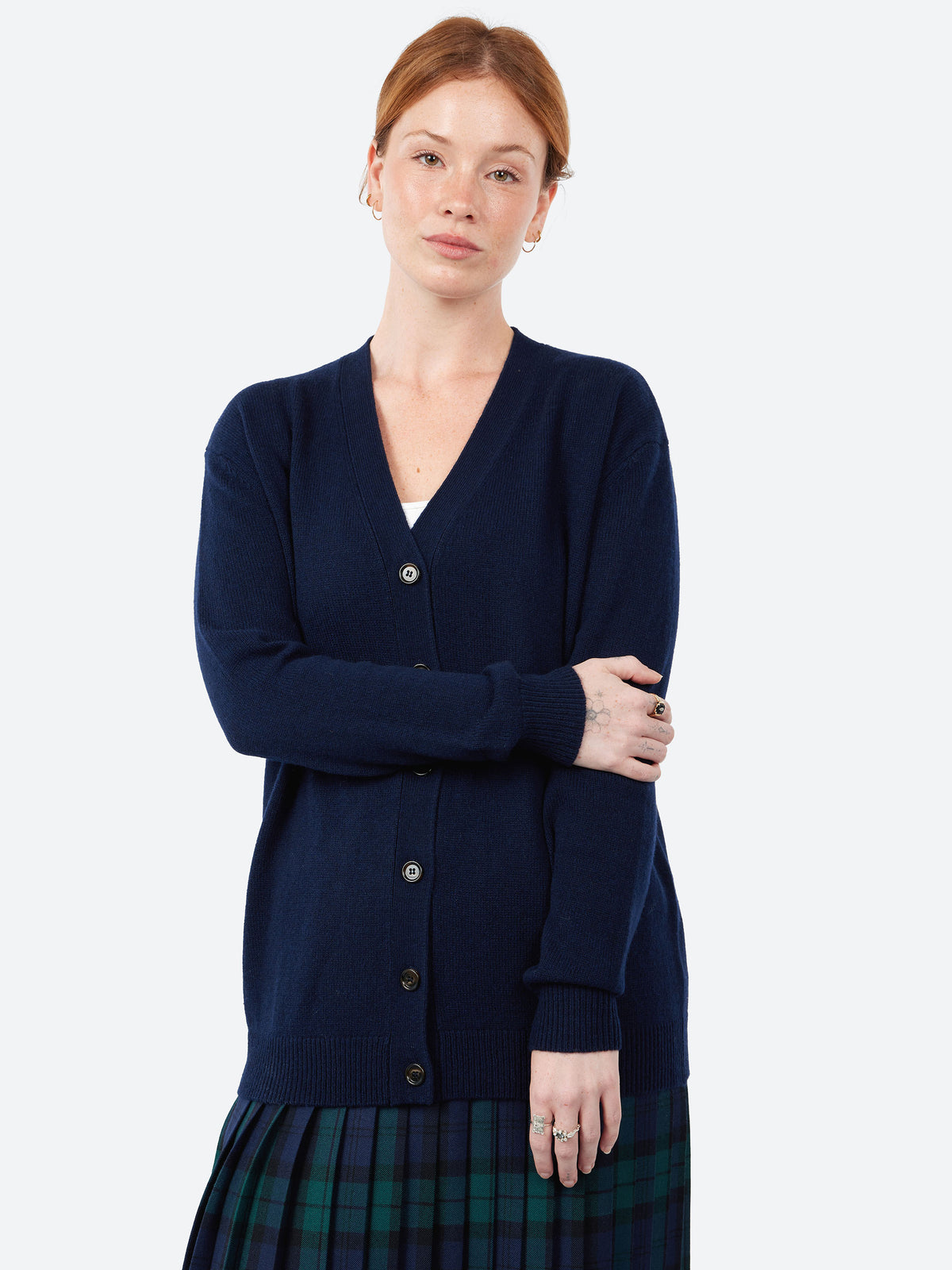 Wool, Cashmere and Yak Cardigan