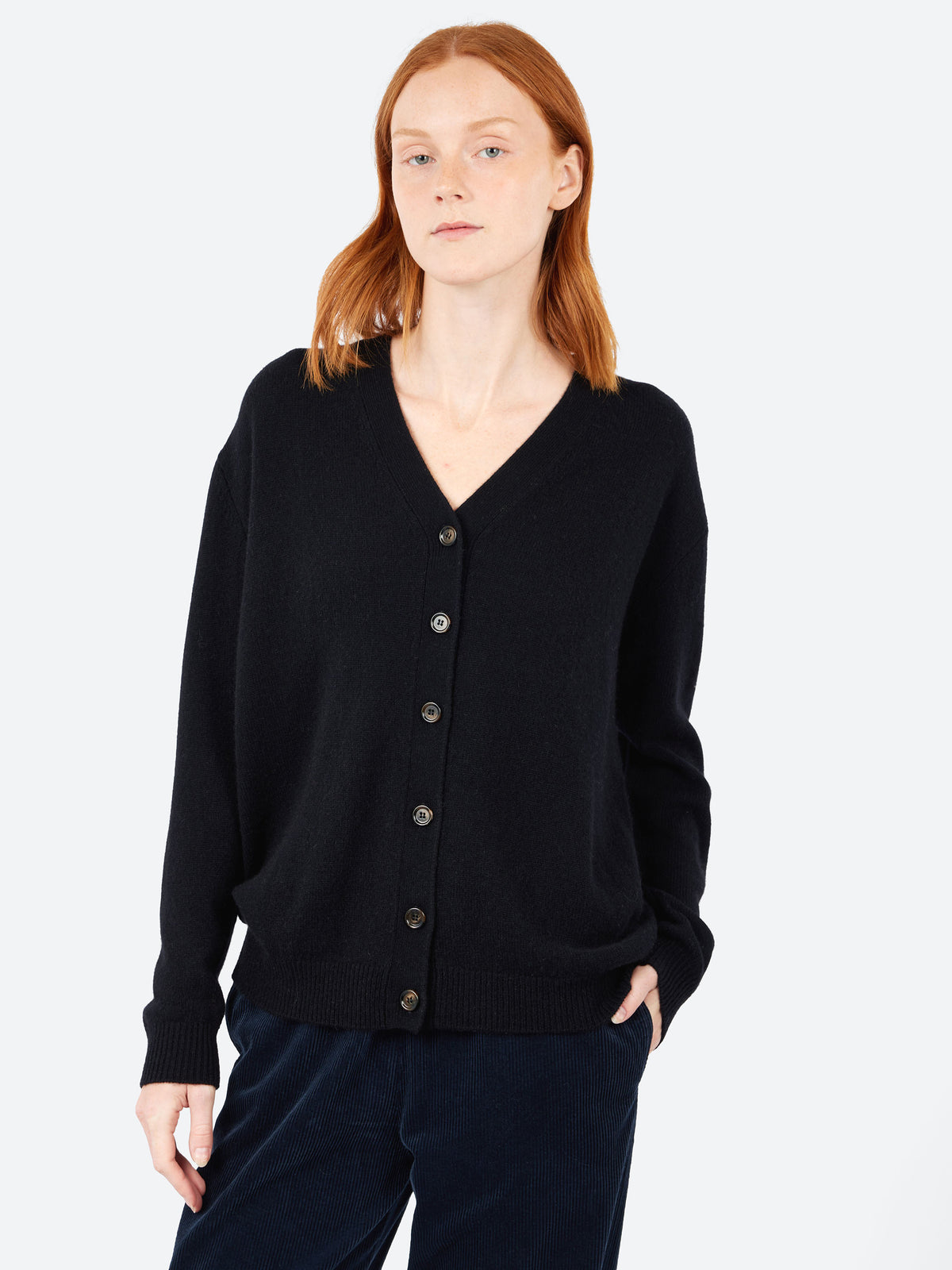Wool, Cashmere and Yak Cardigan