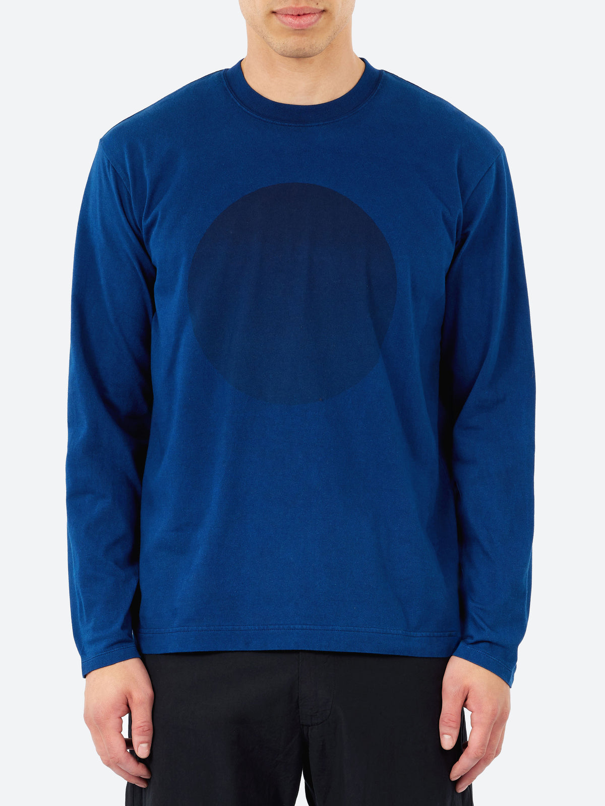 Indigo Print Long Sleeve T-shirt