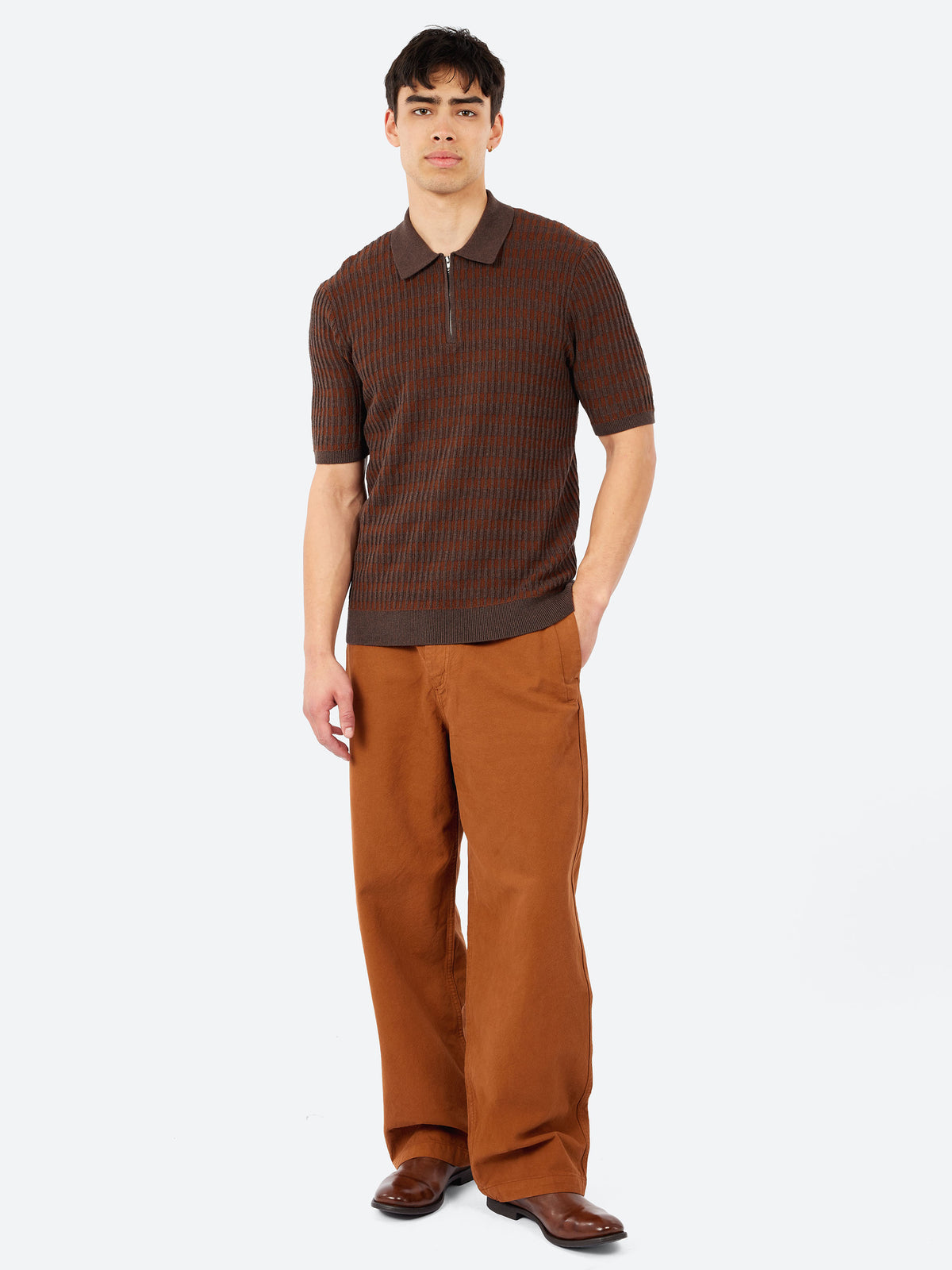 Bury Zip Polo