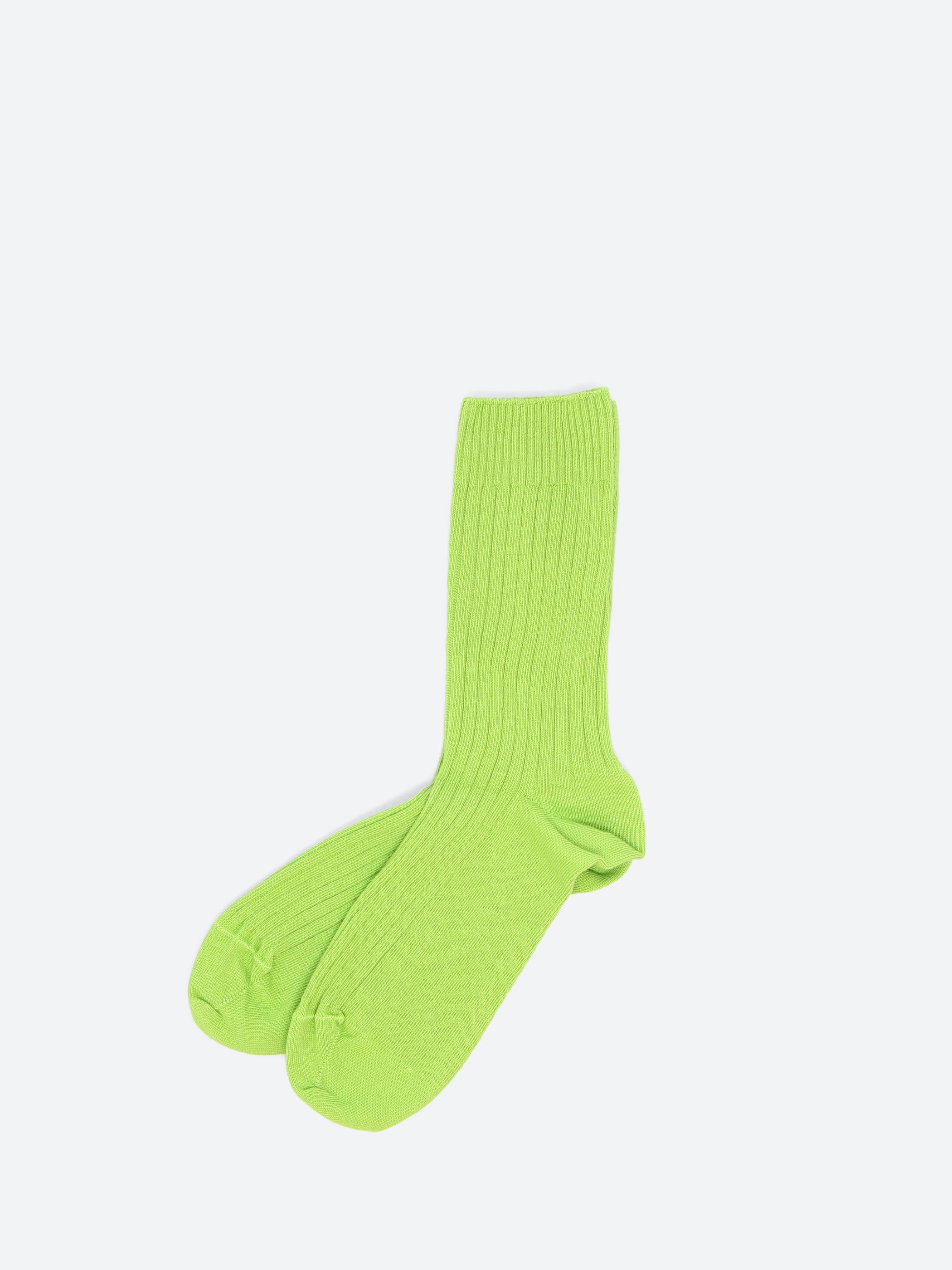 Rib Overankle Socks