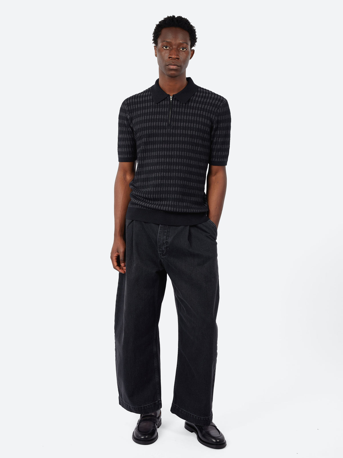 Bury Zip Polo