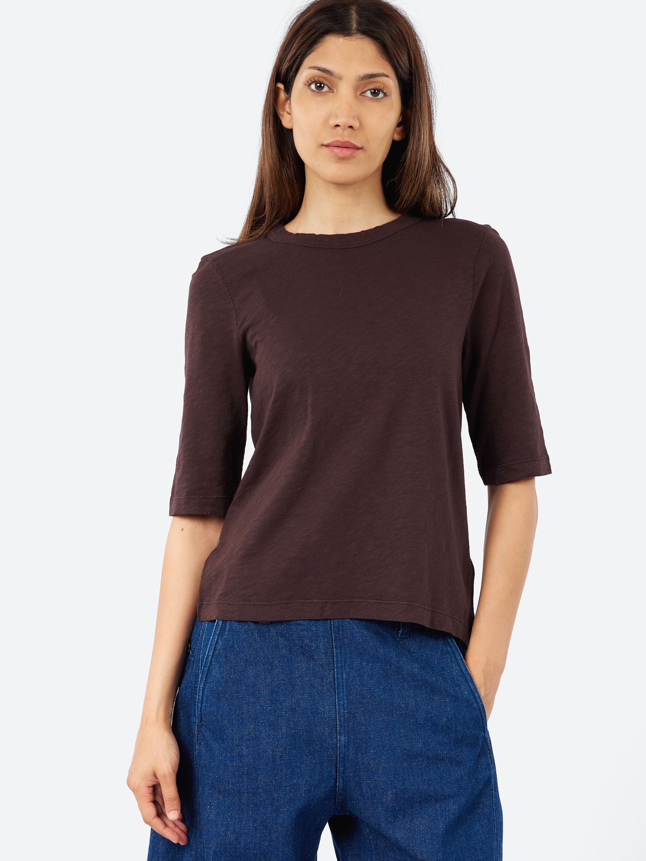 Cleo Garment Dyed Cotton Tee