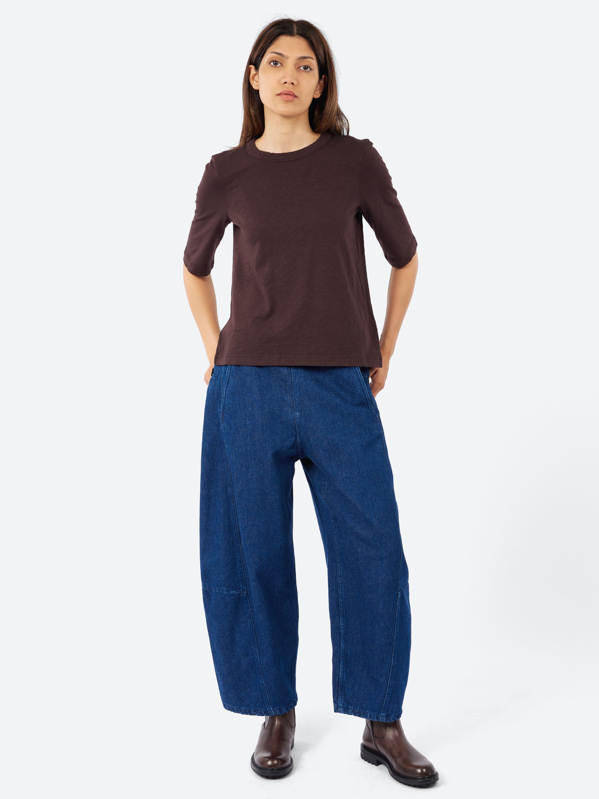 Cleo Garment Dyed Cotton Tee