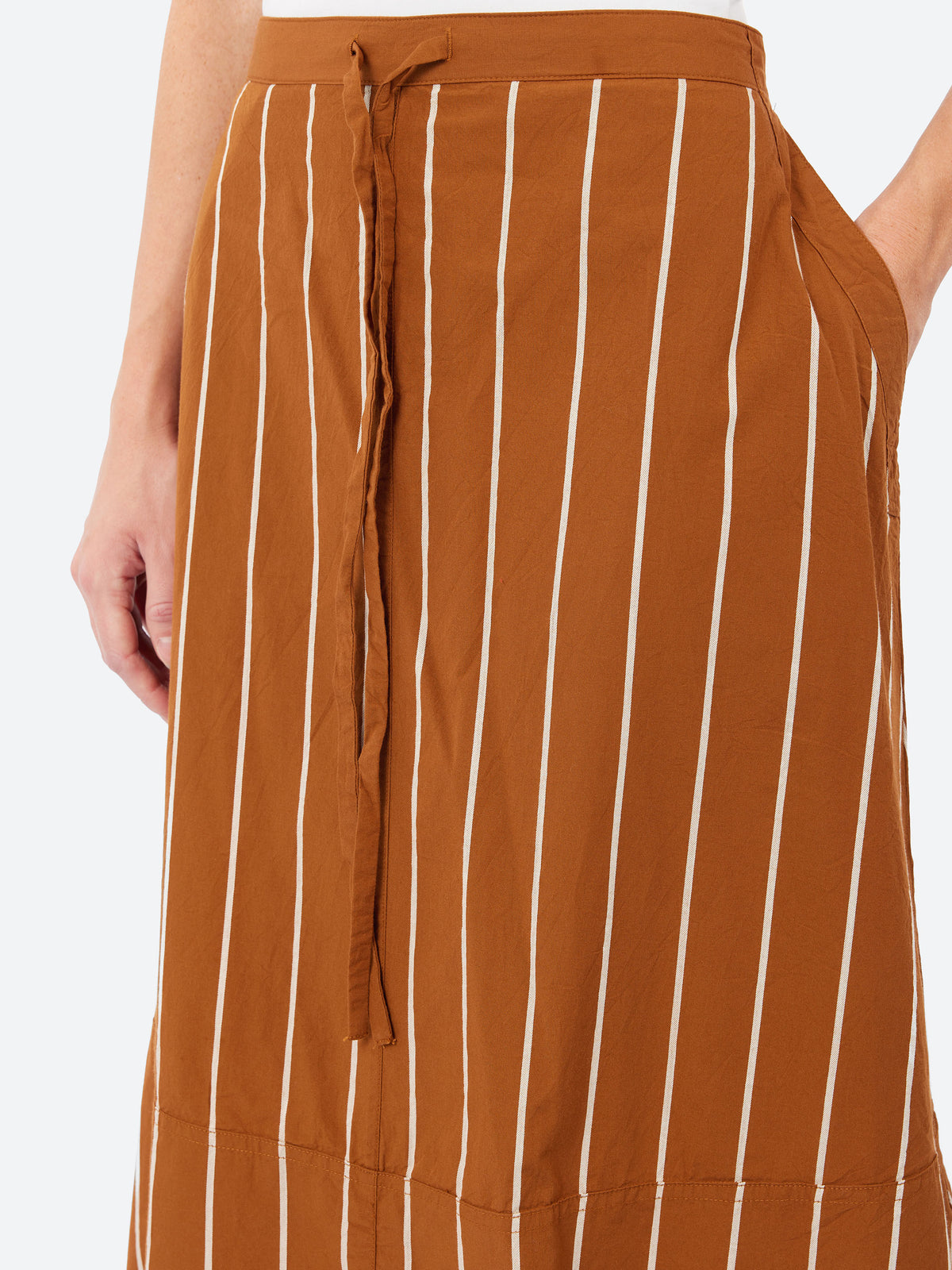 Garland Stripe Skirt