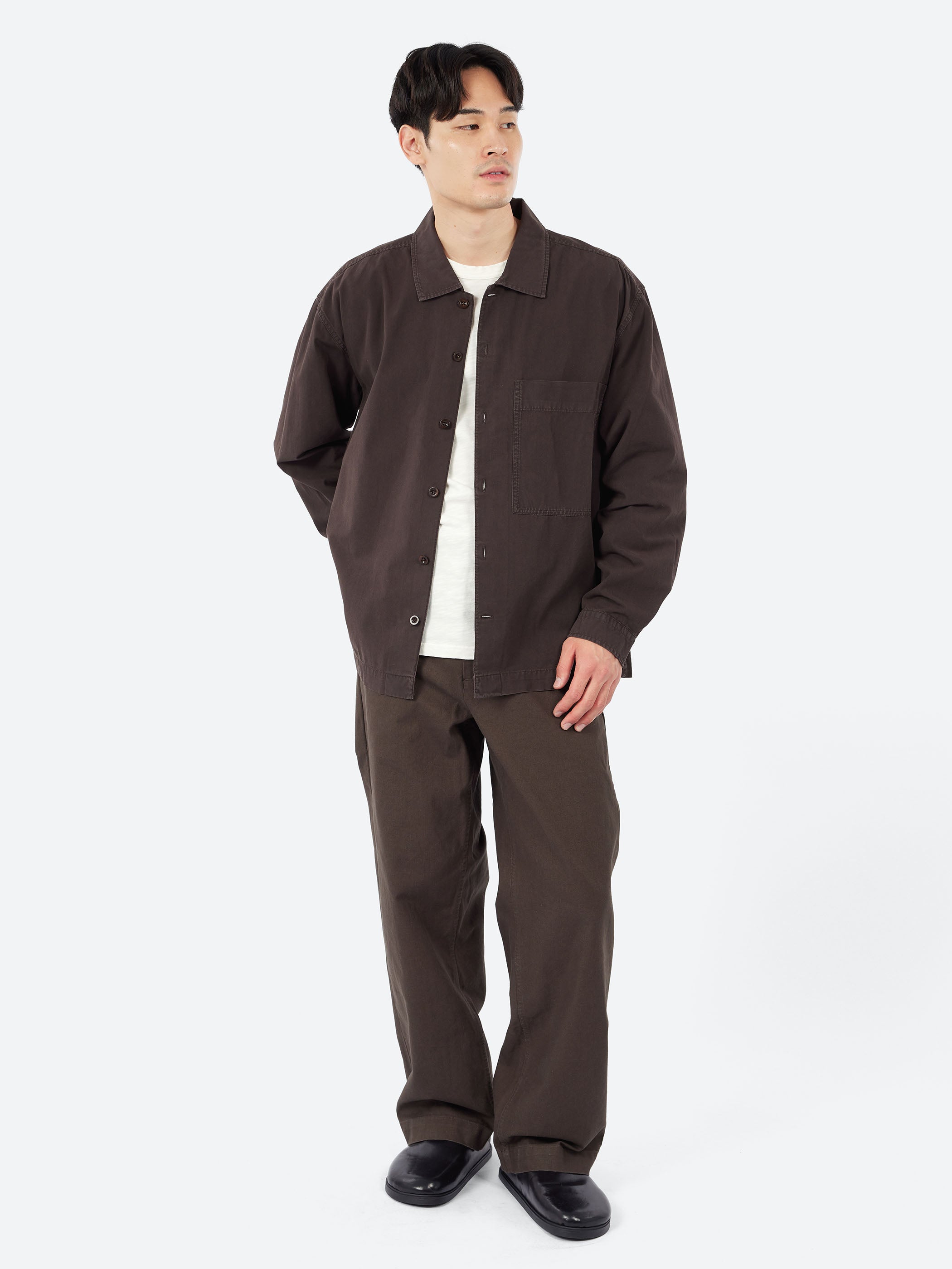 Elis Garment Dyed Oxford Shirt