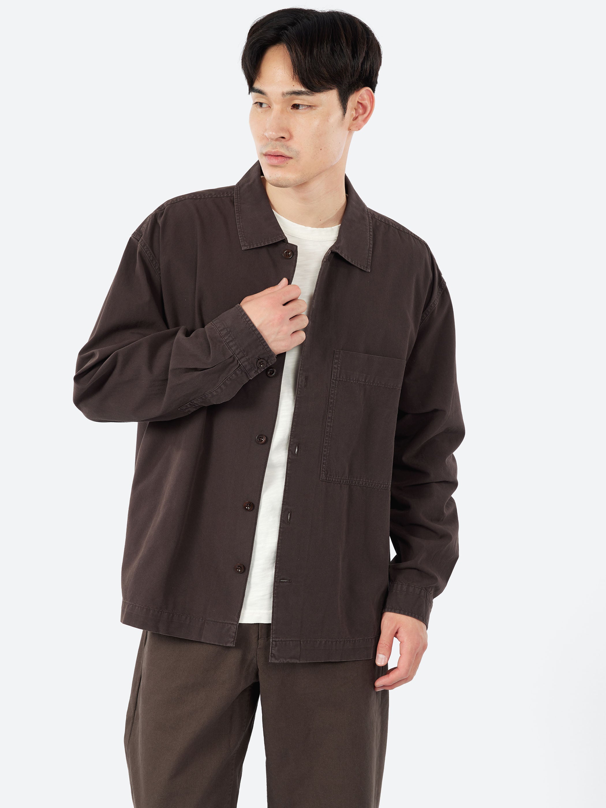 Elis Garment Dyed Oxford Shirt