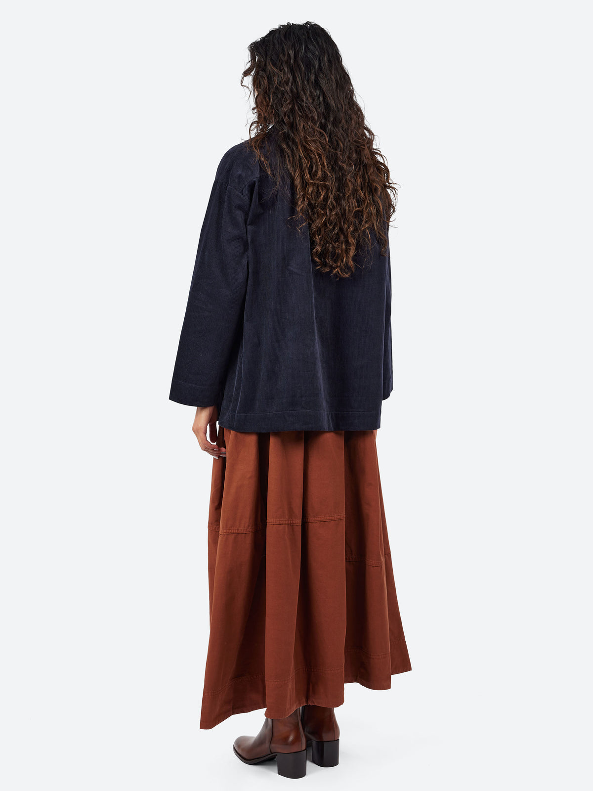 Cord Smock Top