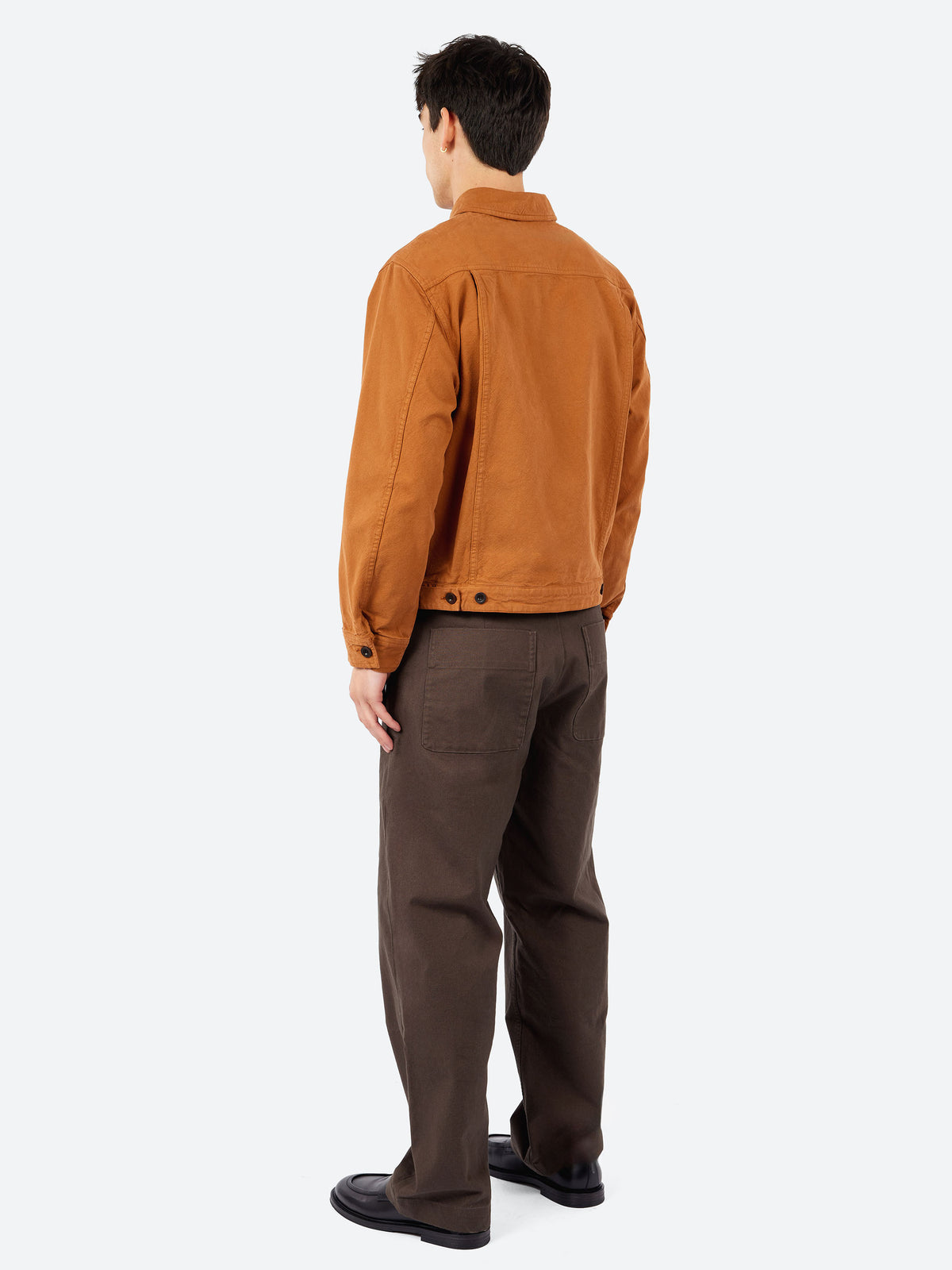 Garment Dyed Cotton Short Jacket