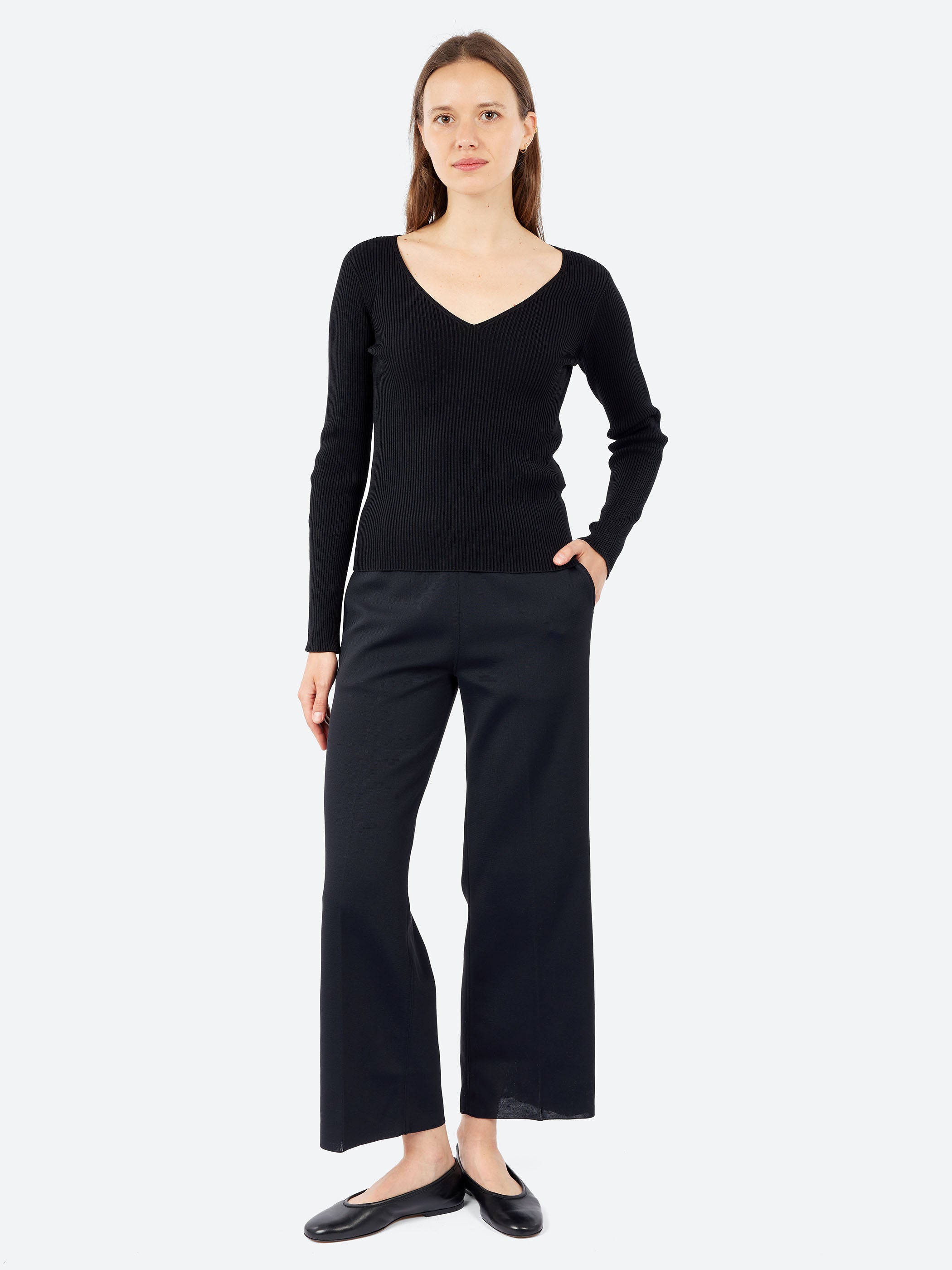 Soft Milan Semi Wide Pant