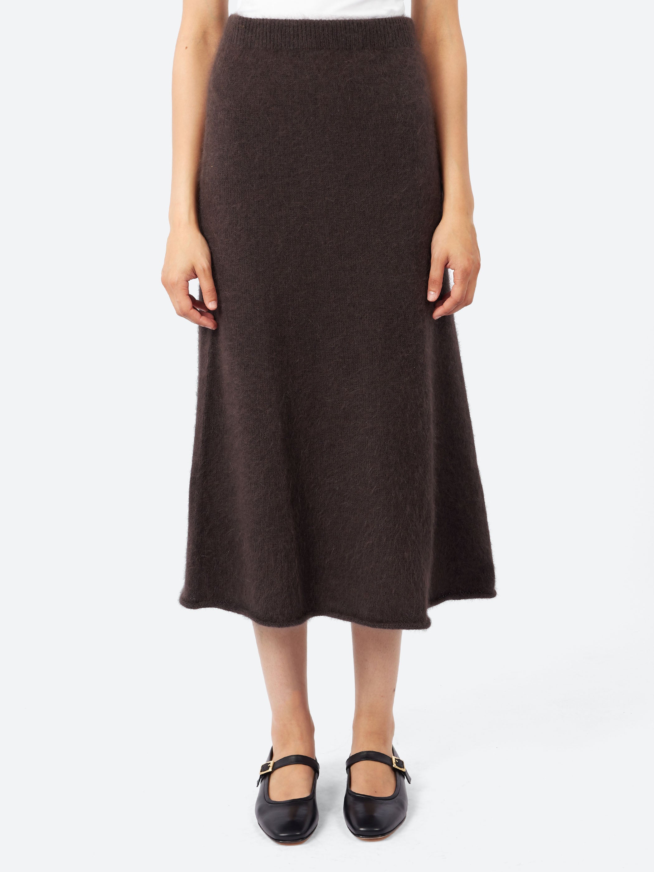 Angora Midi Skirt
